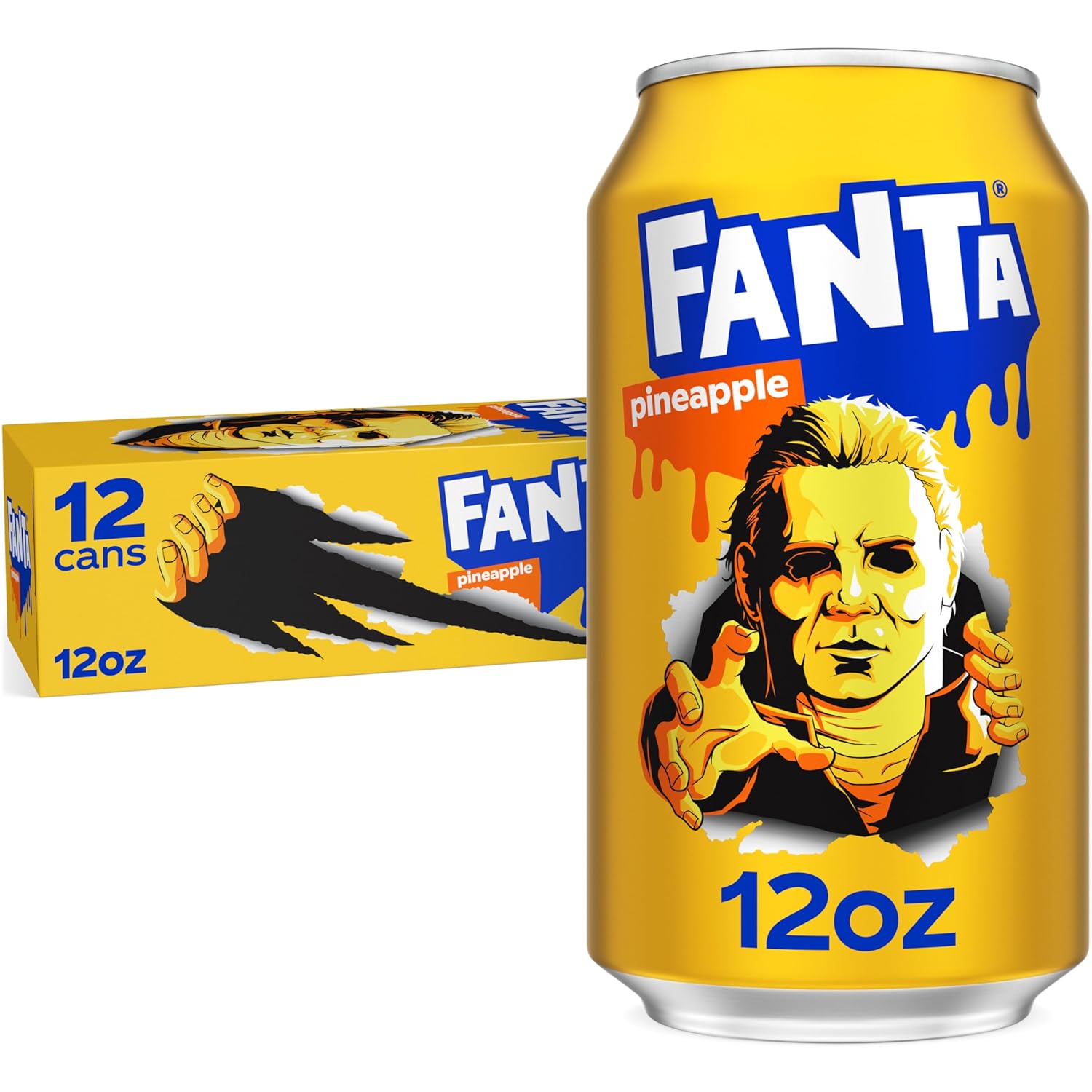 Fanta Pineapple, 12 fl oz, 12 Pack
