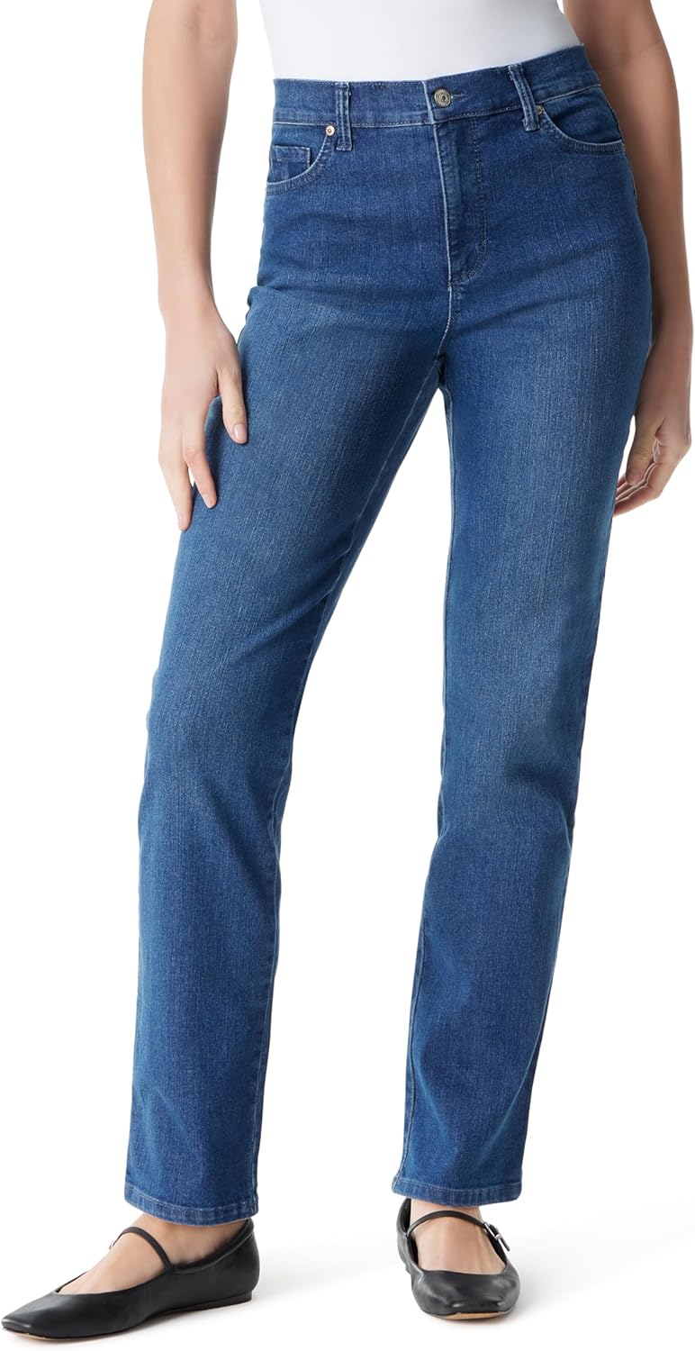 Gloria Vanderbilt Women's Amanda Classic High Rise Tapered Jean Standard