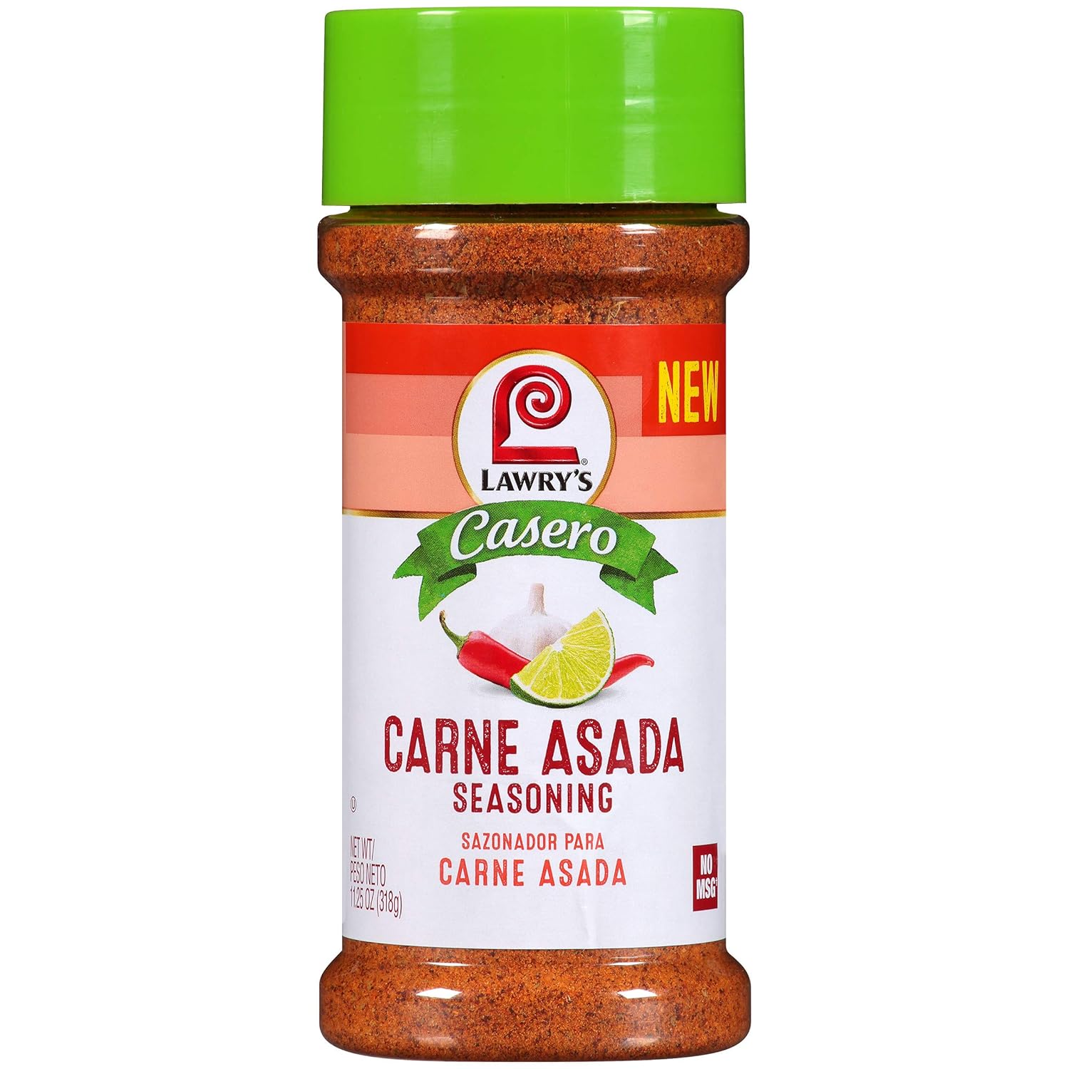 Lawrys Casero Carne Asada Seasoning, 11.25 oz (Pack of 1)