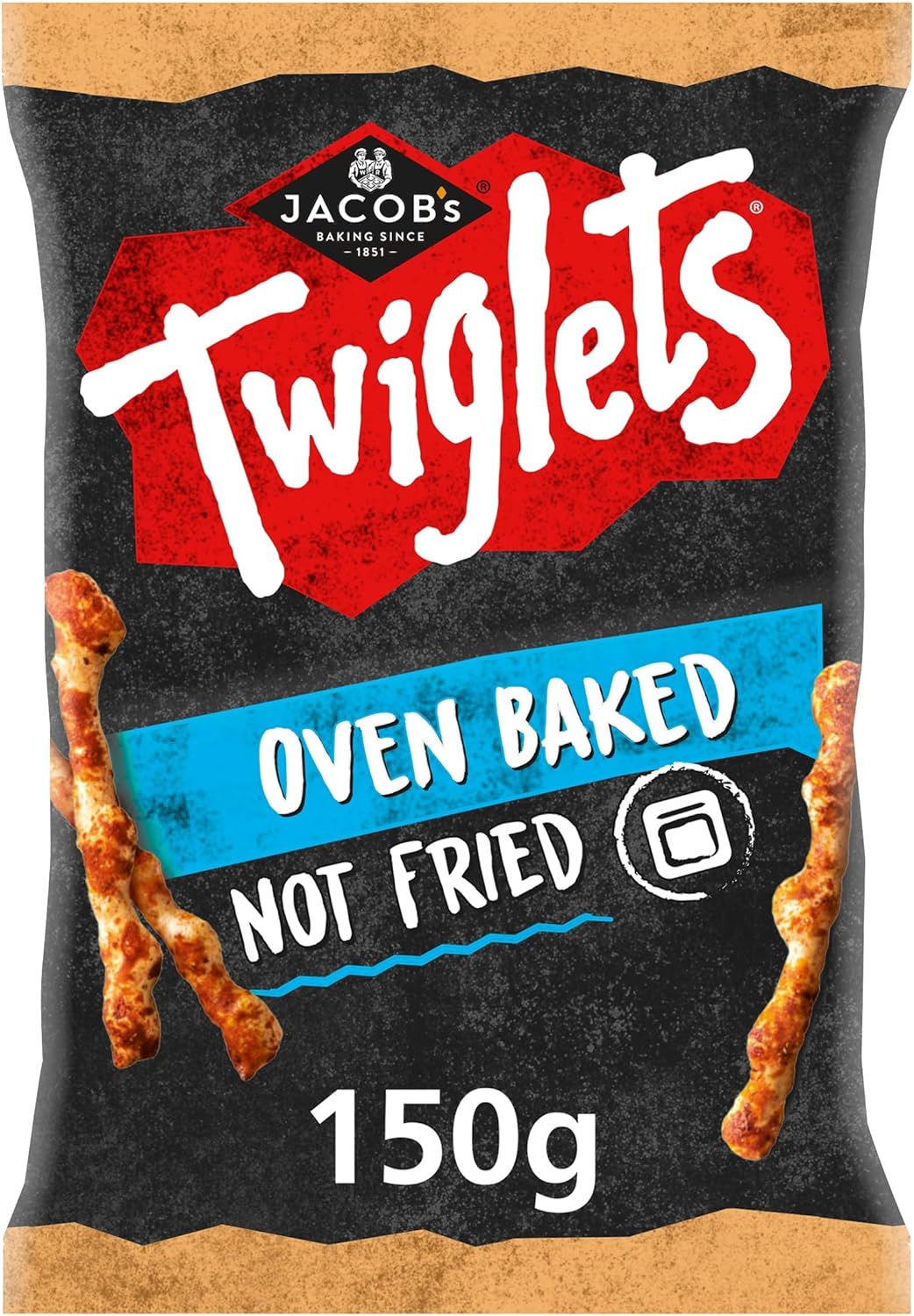 Jacob's Twiglets Original Sharing Bag Snacks, 150 g (Pack of 1)