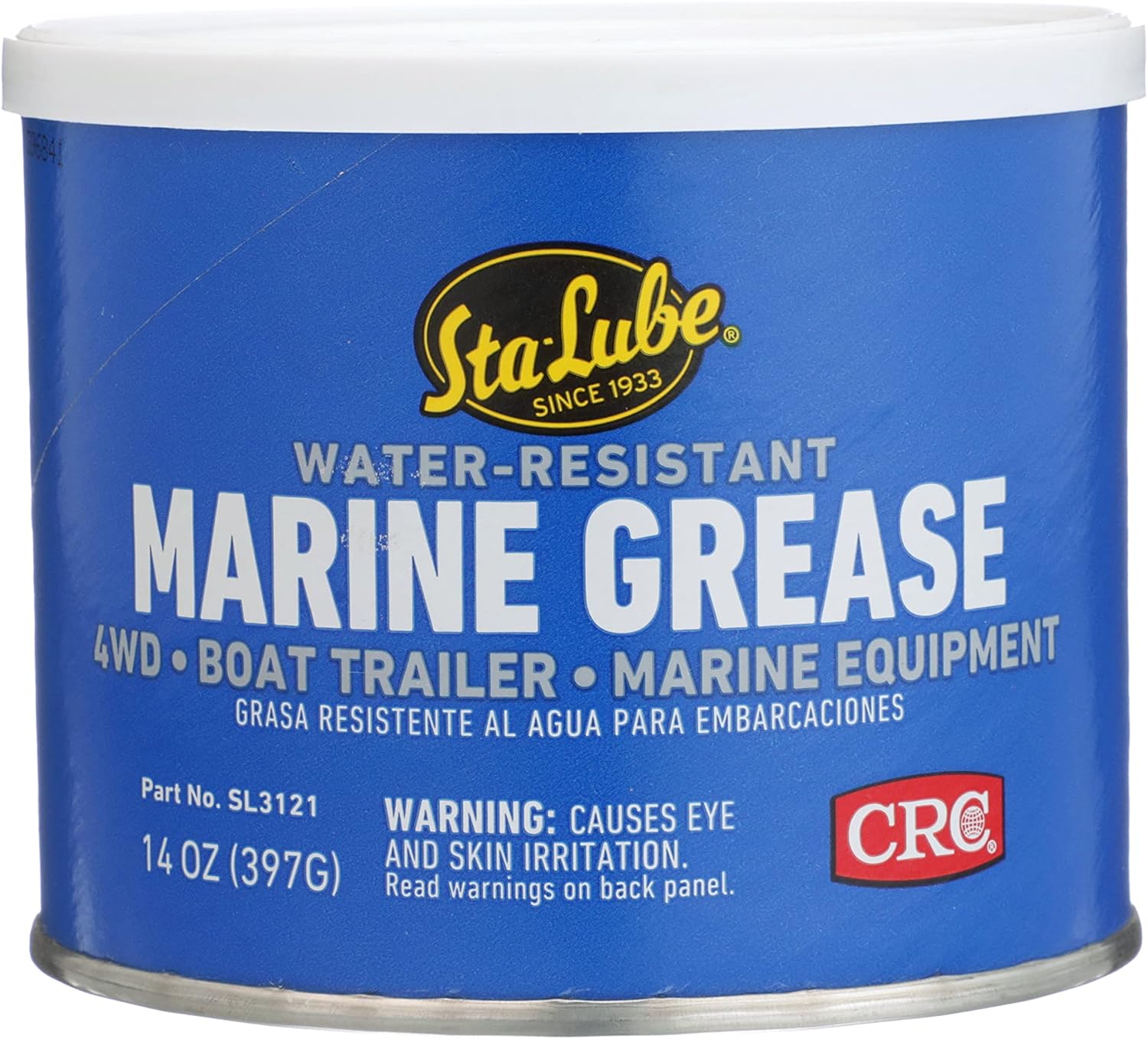 Sta-Lube SL3121 Water-Resistant Marine Grease - 14 oz. Tub , Blue
