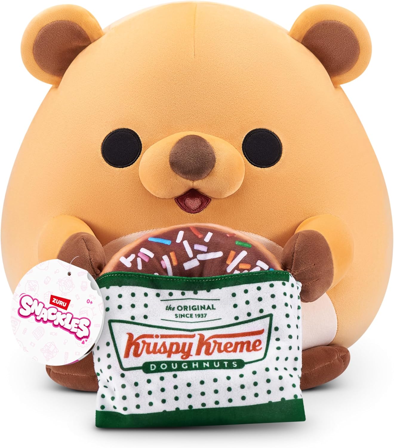 Snackles Licensed Series 3 14-inch Plush (Frankie) by ZURU, Plush with License Snack Brand Accessory