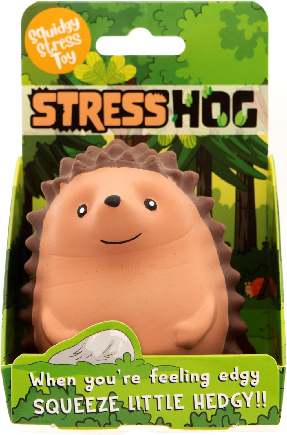 Boxer Gifts Stress Hog Stress Toys | Unique Stress Balls For Adults & Teenagers - Helps With Anxiety Relief - Office Desk Toy | Fun Cute Hedgehog Gifts & Joke Secret Santa For Colleagues