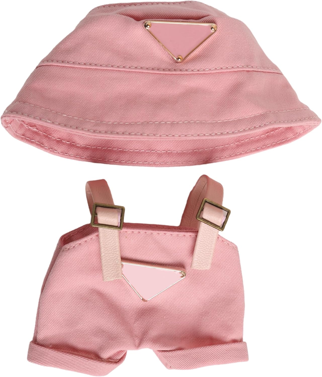 Clothes for Labubu, 2-Piece17cm Clothes Hat & Overalls Set Clothes for Labubu, Exquisite Accessories for Labubu, Cute Clothes for Labubu Dress up Uniq