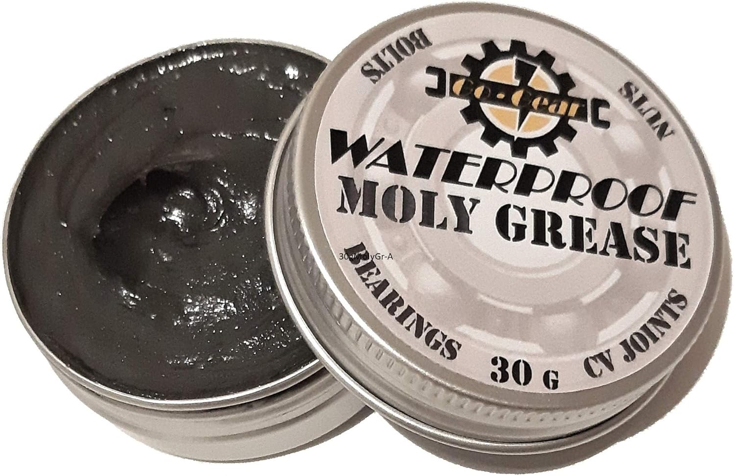 Moly Grease Heavy Duty Lubricant For Bikes Cycles Cars Bearings Molybdenum MOS2 Lubricant 30g Jar