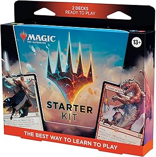 Magic The Gathering 2023 Starter Kit - Learn to Play with 2 Ready-to-Play Decks + 2 Codes to Play Online (2-Player Fantasy Card Game)