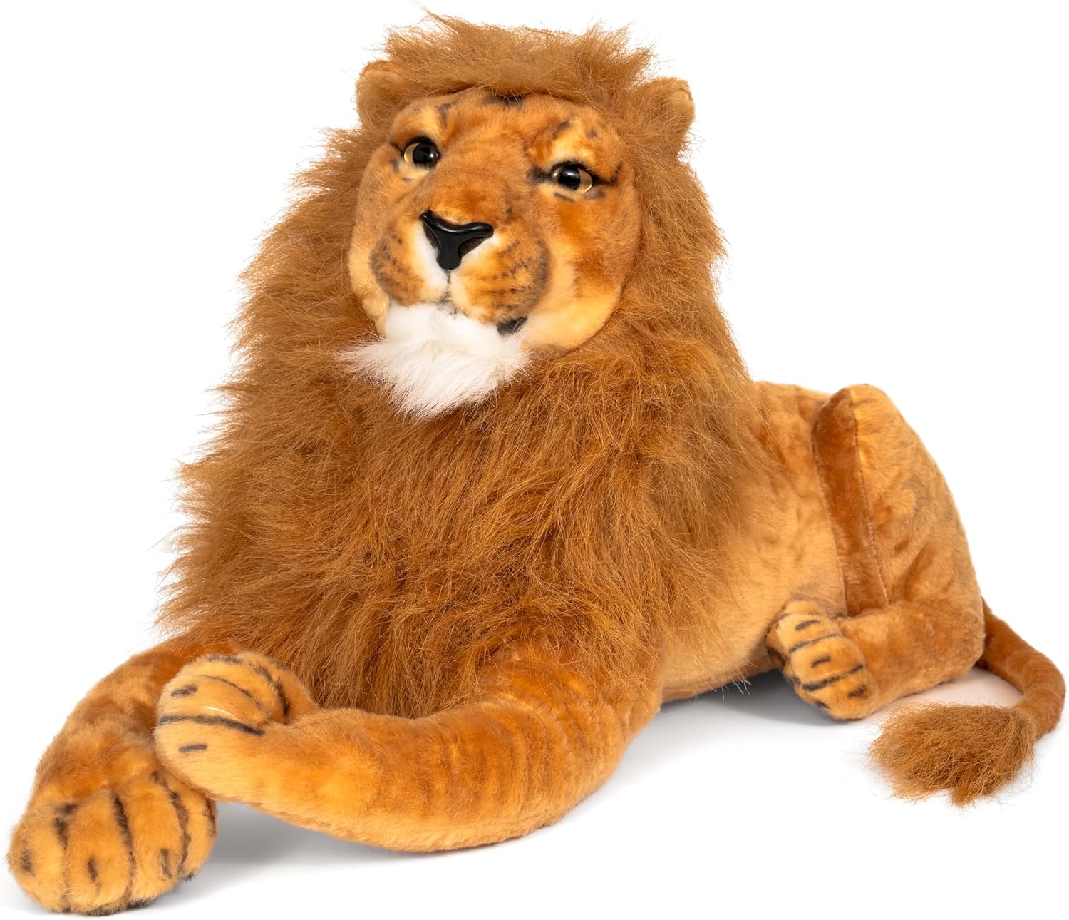 Curvaso Stuffed Toy Animals | Lifelike Stuffed Animal Teddy Bear | Large Enourmous Huge Lion | Baby Soft Plush Toy (Forest Plush Lion)