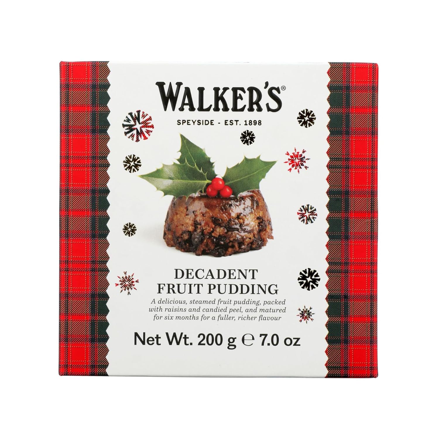 Walkers Shortbread Luxury Rich Fruit (Plum) Pudding 7oz