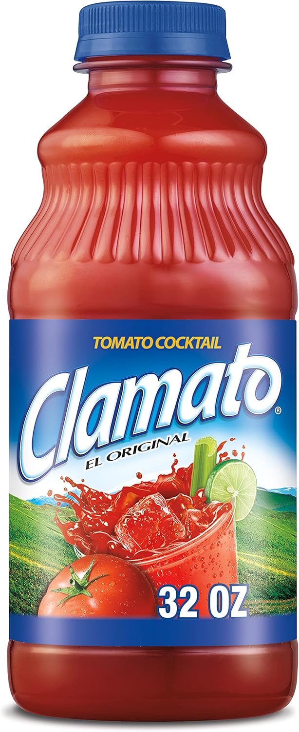 Motts Clamato Tomato Juice 946ml - Makes the Ultimate Bloody Mary cocktail