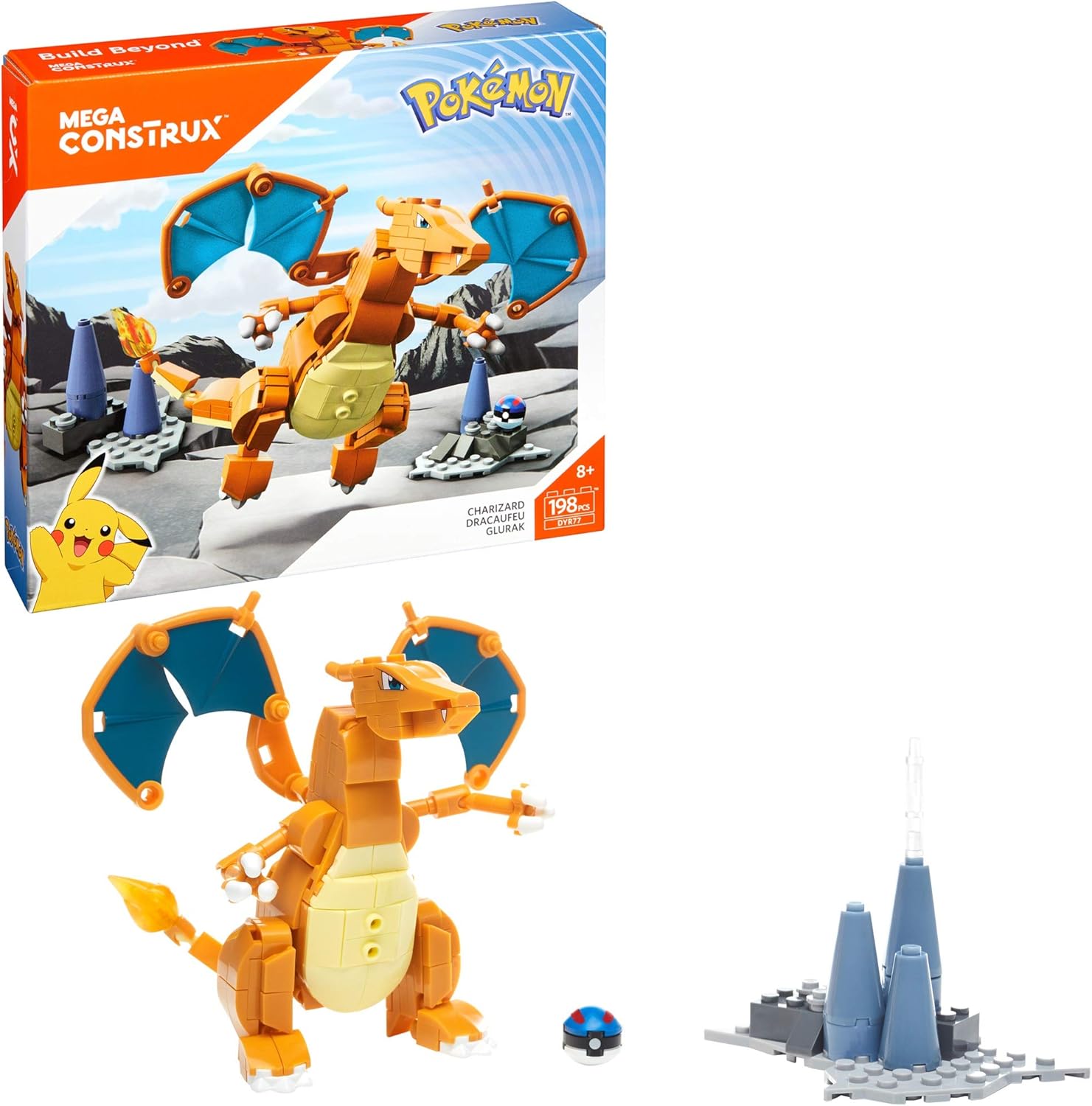Mega Construx Pokemon Charizard [Amazon Exclusive]