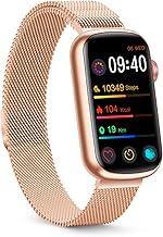 FITVII Slim Fitness Tracker with Blood Oxygen, Blood Pressure, 24/7 Heart Rate and Sleep Tracking, IP68 Waterproof Activity Trackers and Smart Watches with Step Tracker, Pedometer for Women Men