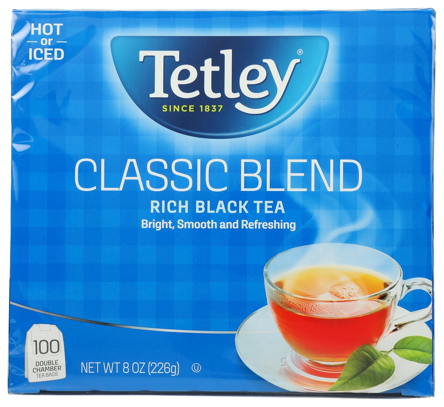 Tetley, Classic Blend Tea Bags, 100 Count