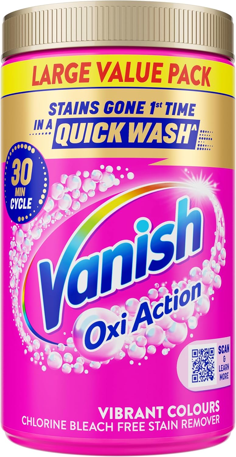 Vanish Gold Fabric Stain Remover Oxi Action Powder - 1.41kg