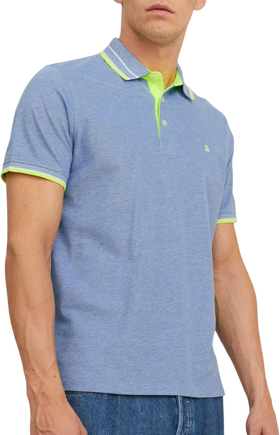JACK & JONES Men's Jjepaulos Polo Ss Noos Shirt