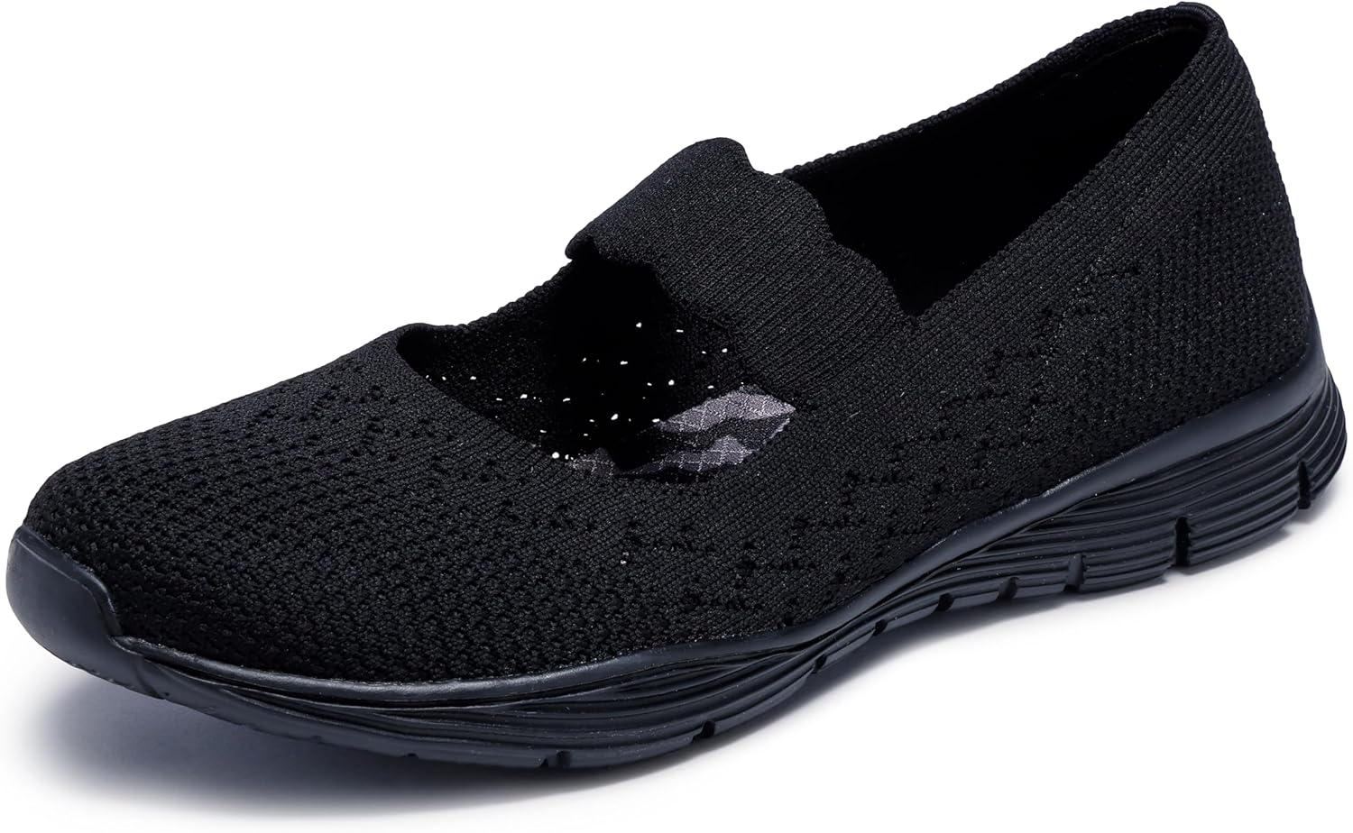 Skechers Women's Seager Power Hitter Engineered Knit Mary Jane