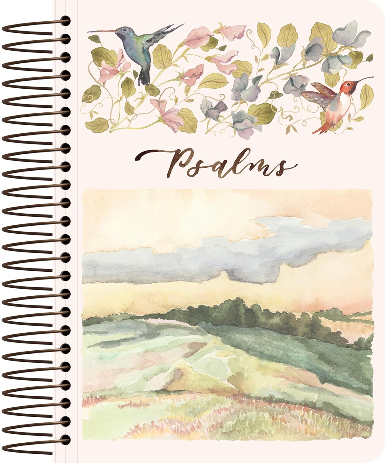 ESV Scripture Journal, Spiral-Bound Edition: Psalms (Artwork by Ruth Chou Simons) (Paperback)