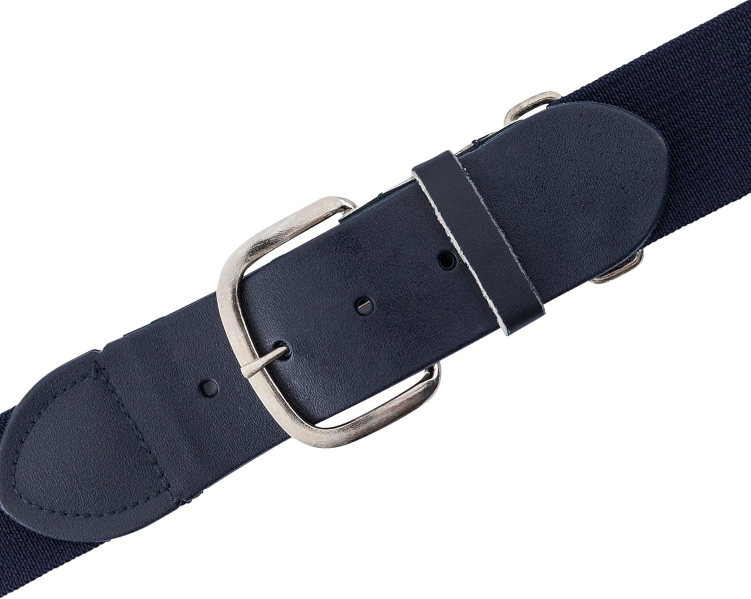 Champion Sports Baseball/Softball Uniform Belt, Comfort Stretch Fit - Durable Syntex Tab, Youth & Adult Sizes