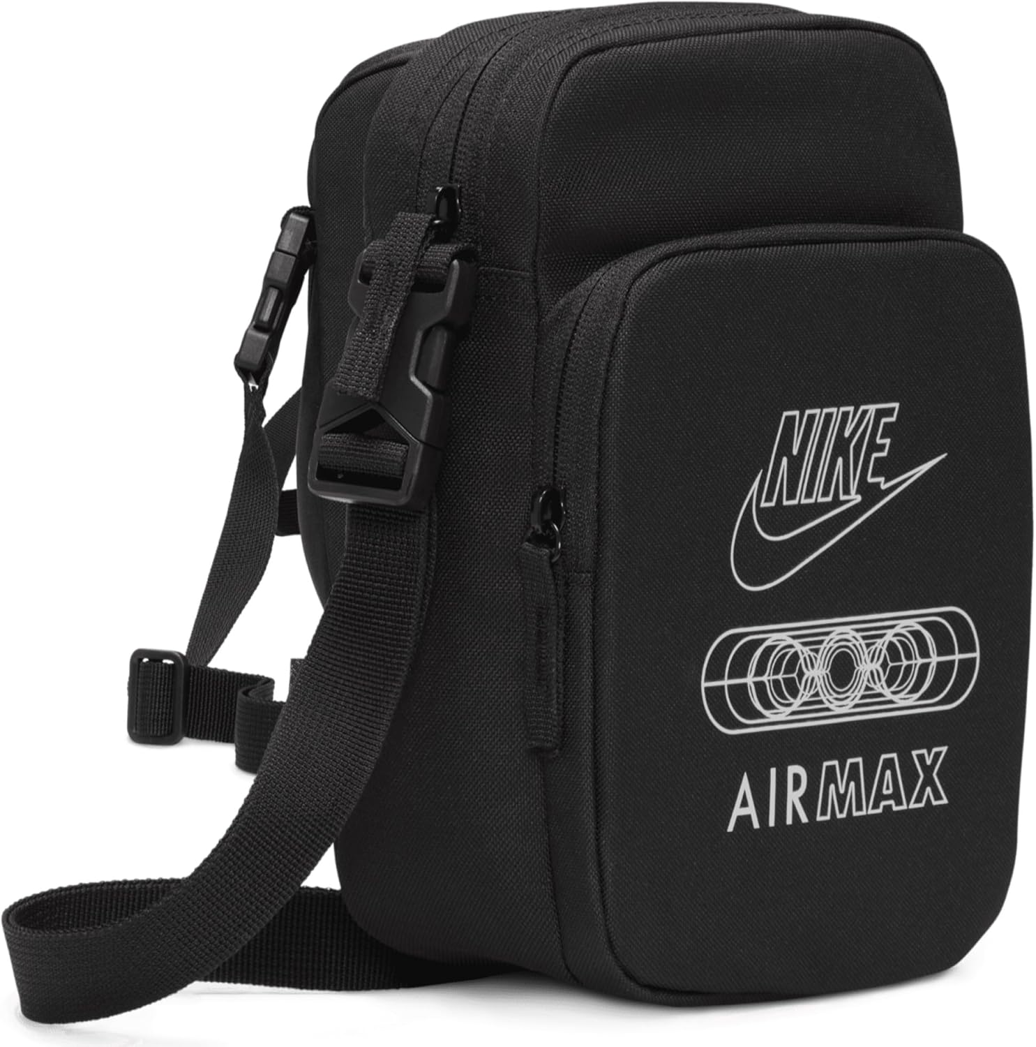 NIKE Air Max Heritage Crossbody Bag (4 Litre) – Black Gym Shoulder Bags