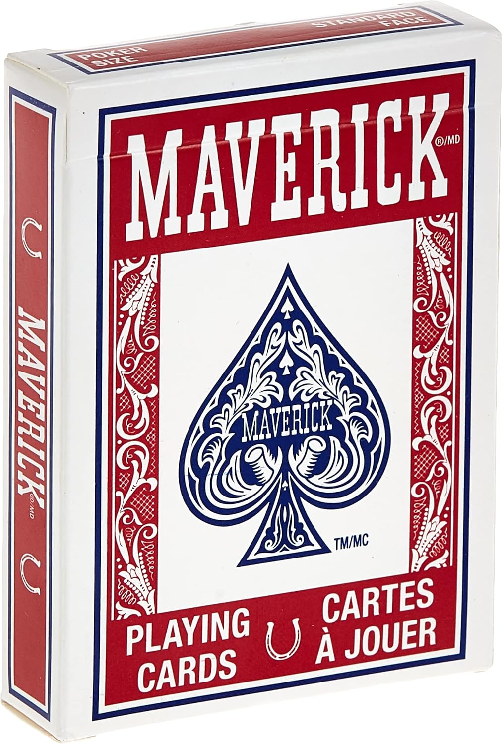 Maverick Standard Index Playing Cards, 1 CT (Colors May Vary)