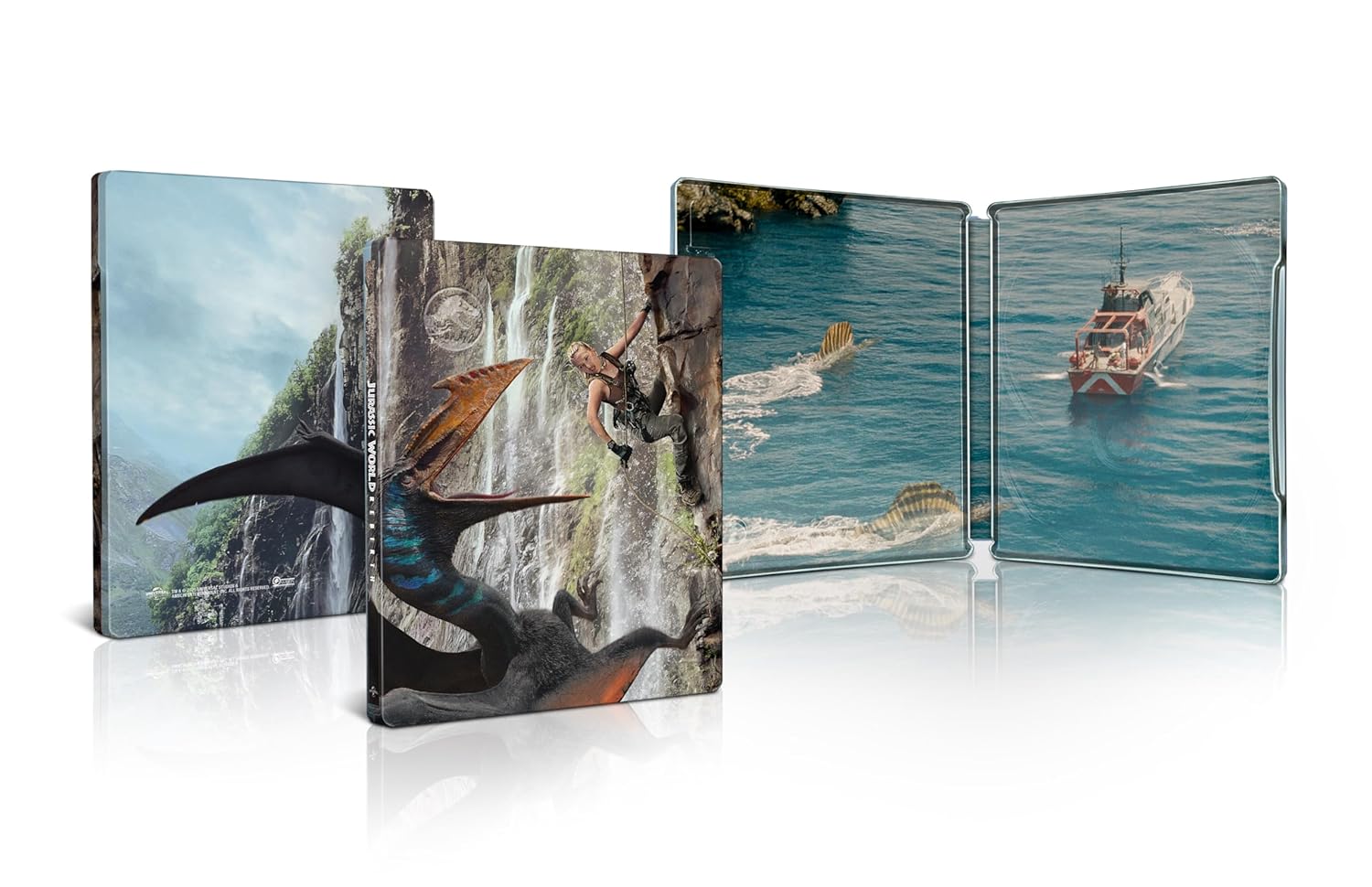 Jurassic World Rebirth - Limited Edition Steelbook (4K Ultra HD + Blu-ray + Digital)