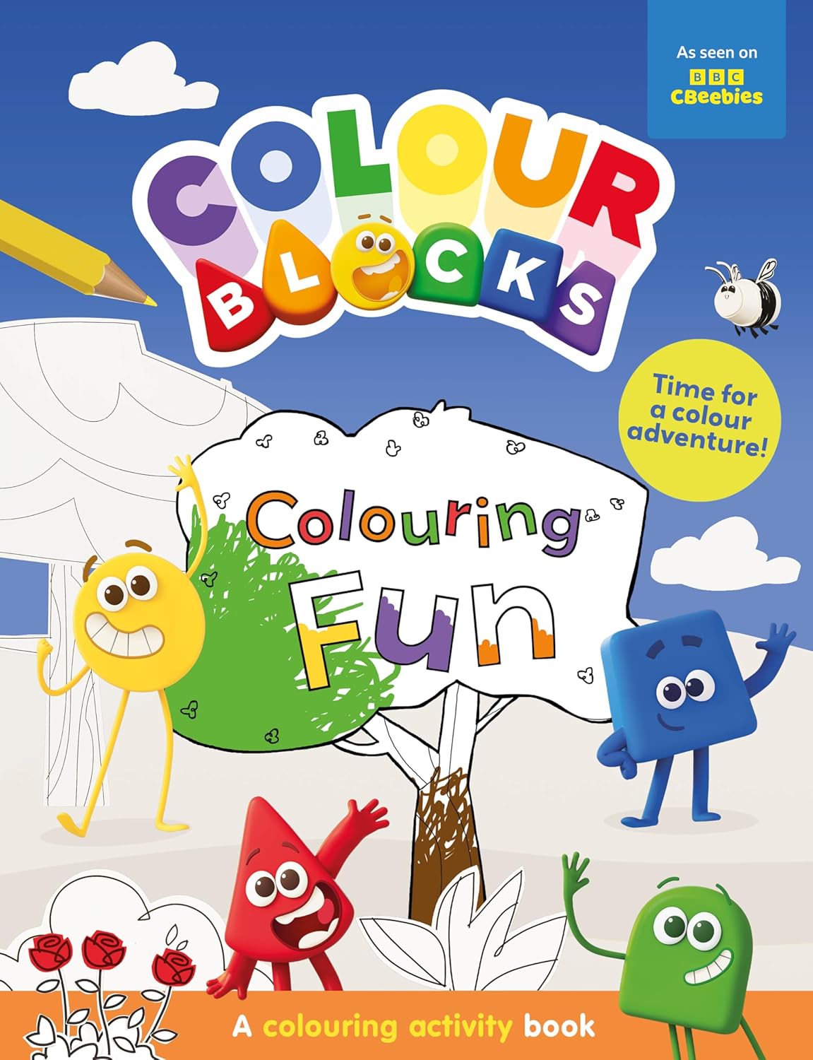 Colourblocks Colouring Fun: A Colouring Activity Book for Preschool Age 3-6, The Perfect Gift for Colourblocks Fans This Christmas (Numberblocks Colouring Books)