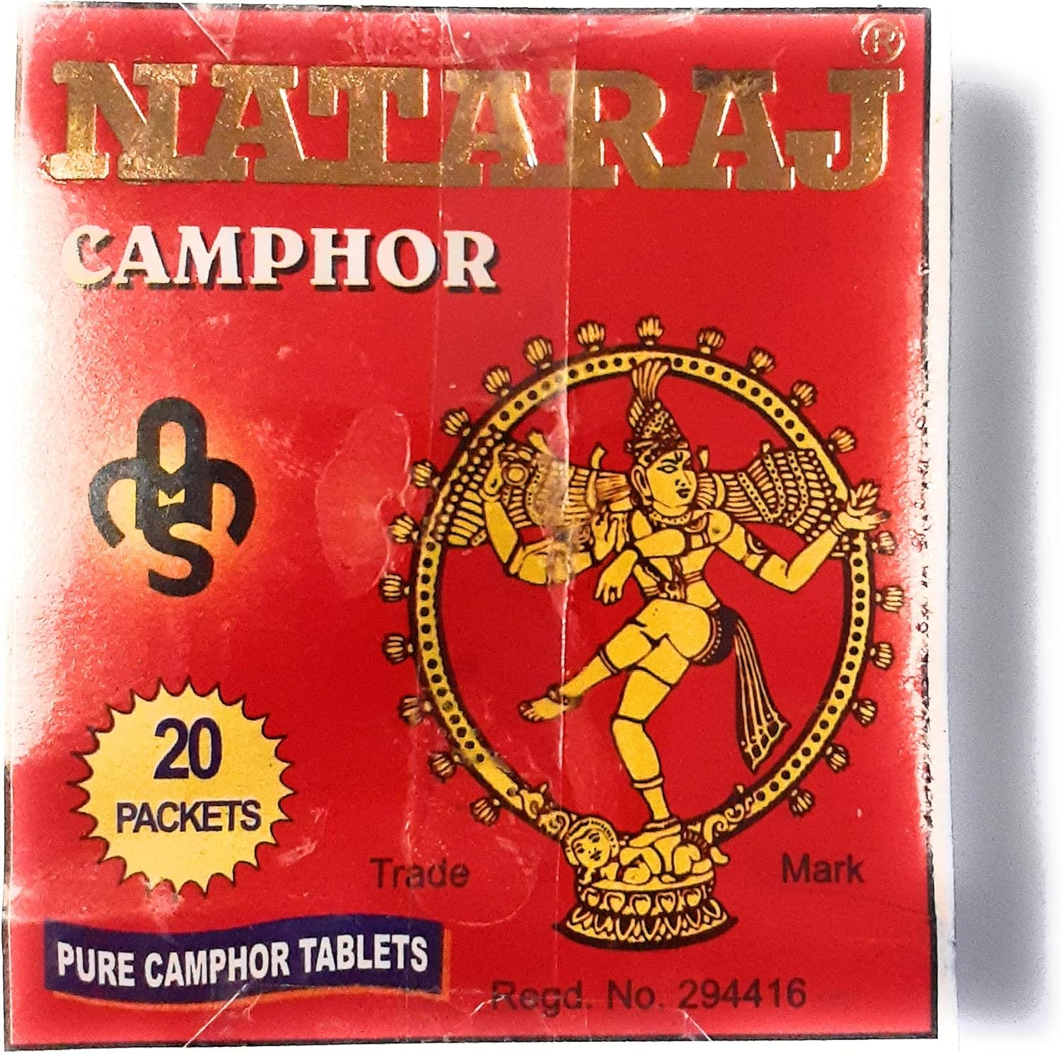 Camphor Tablets Nataraj Brand (Pack of 2 40 Tablets) Free P&P (40gx2)