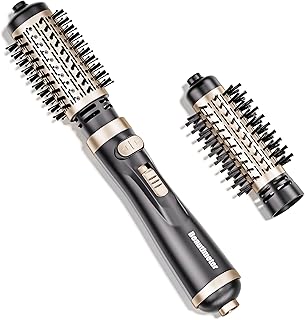 Beautimeter® 3-in-1 Hot Air Styler: Rotating Blow Dryer Brush with 2-Inch and 1.5-Inch Brushes