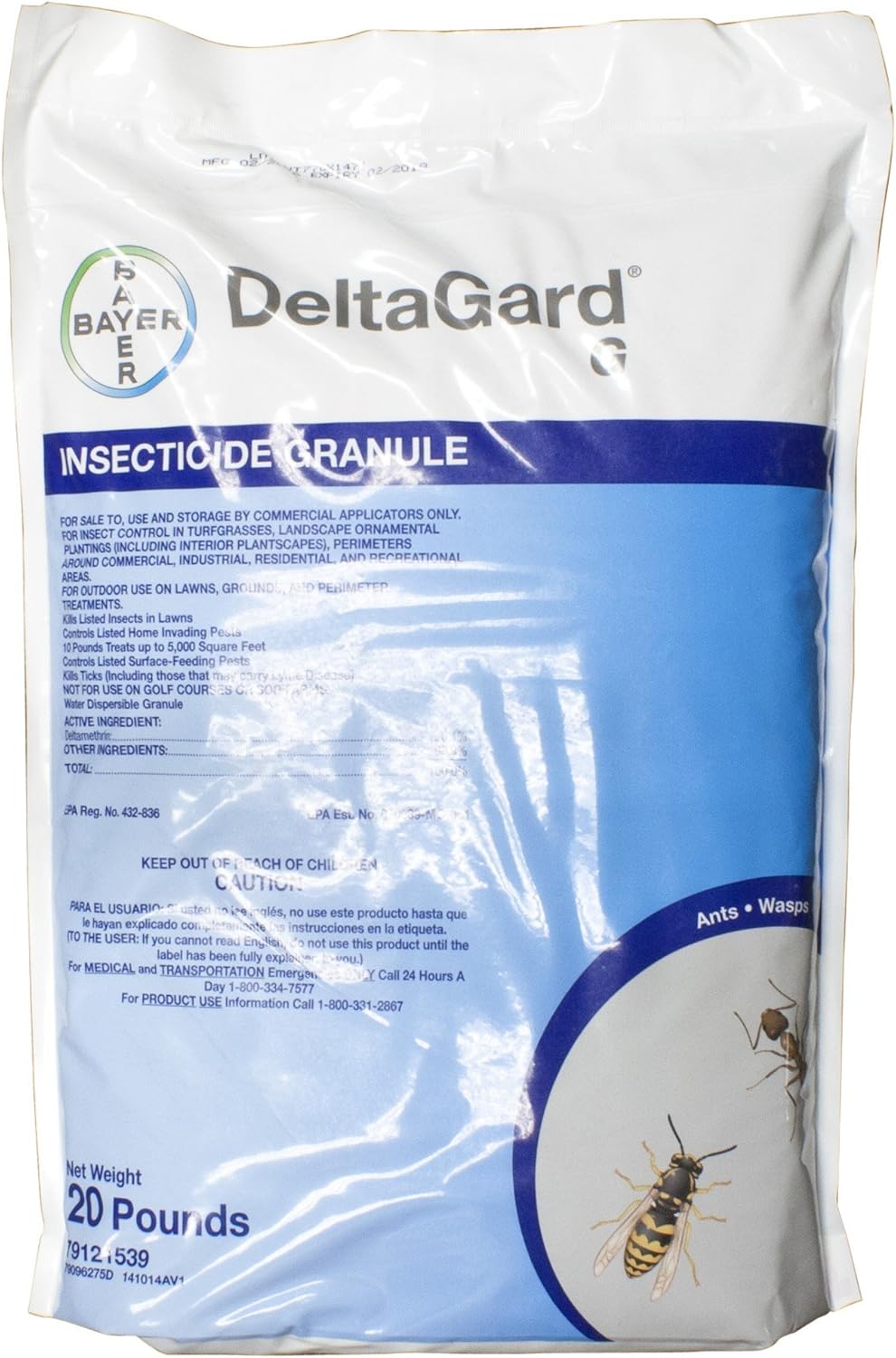 Delta Gard Granules 20 lb Bag