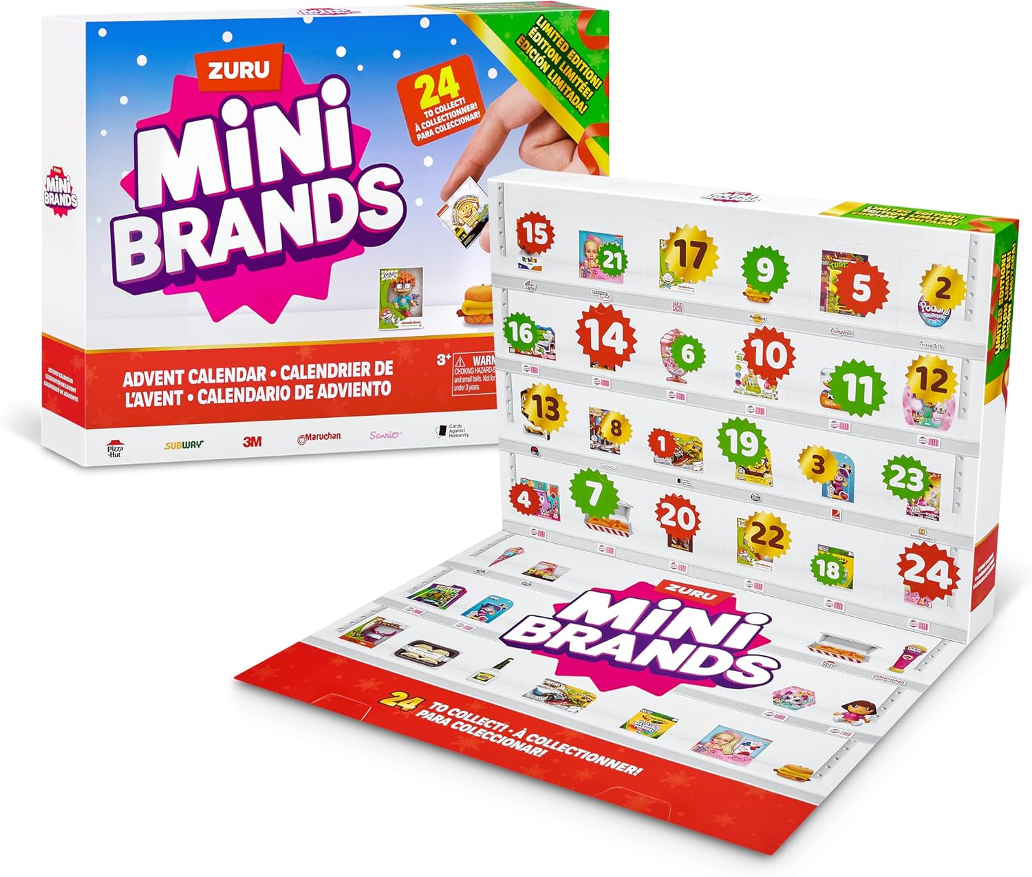 Mini Brands Grocery, Foodie Mini Brands, and Toy Mini Brands Advent Calendar