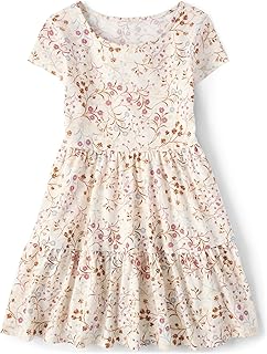 The Children's Place girls Short Sleeve Fashion Dress