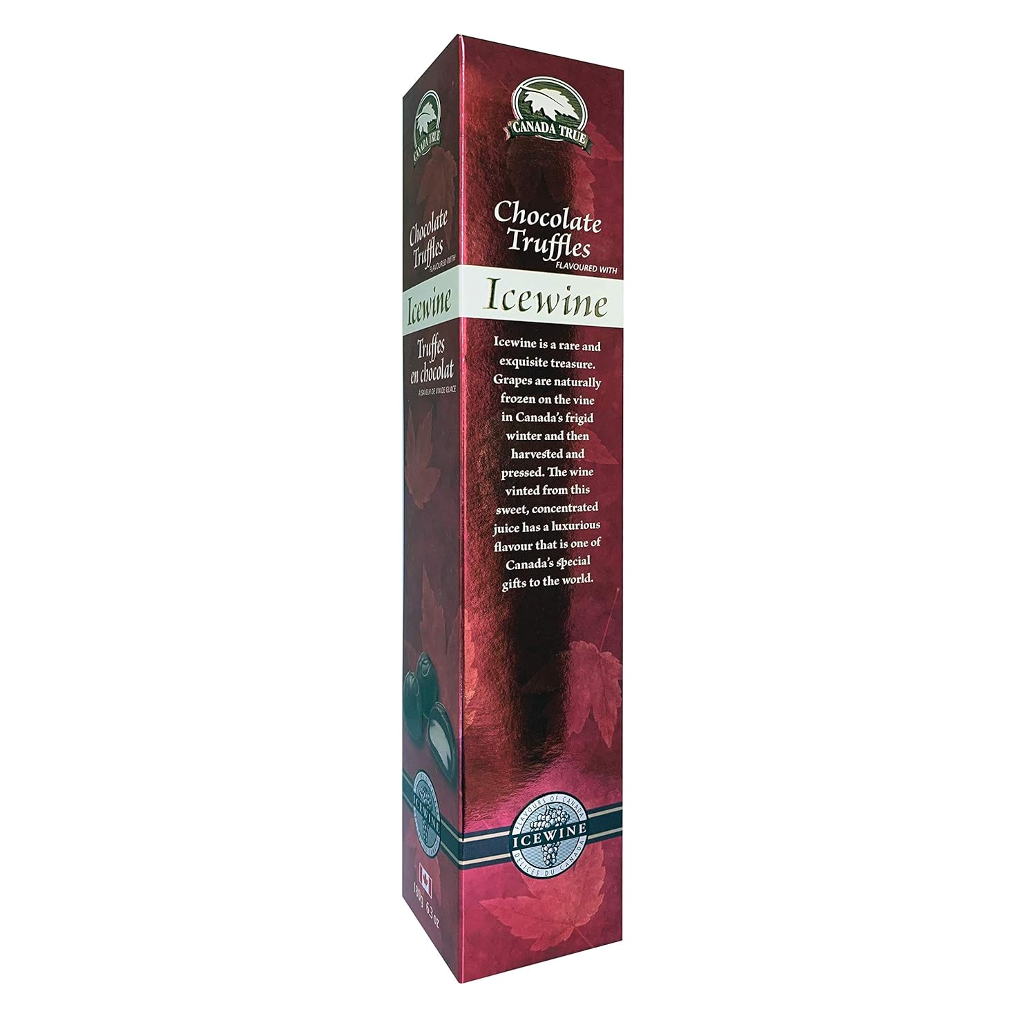Canada True Chocolate Truffles flavoured with Icewine, 180g (6.3oz), Product of Canada