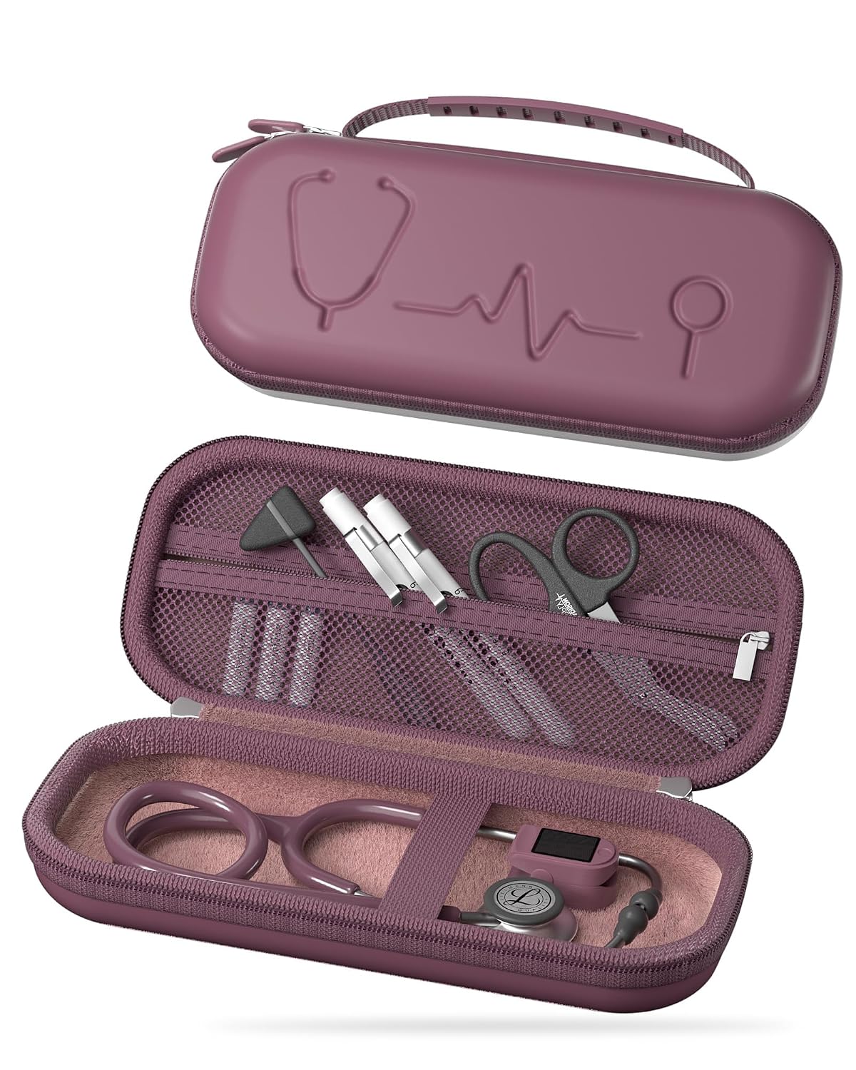 ProCase Stethoscope Case for 3M Littmann Classic III & Cardiology IV -Plum