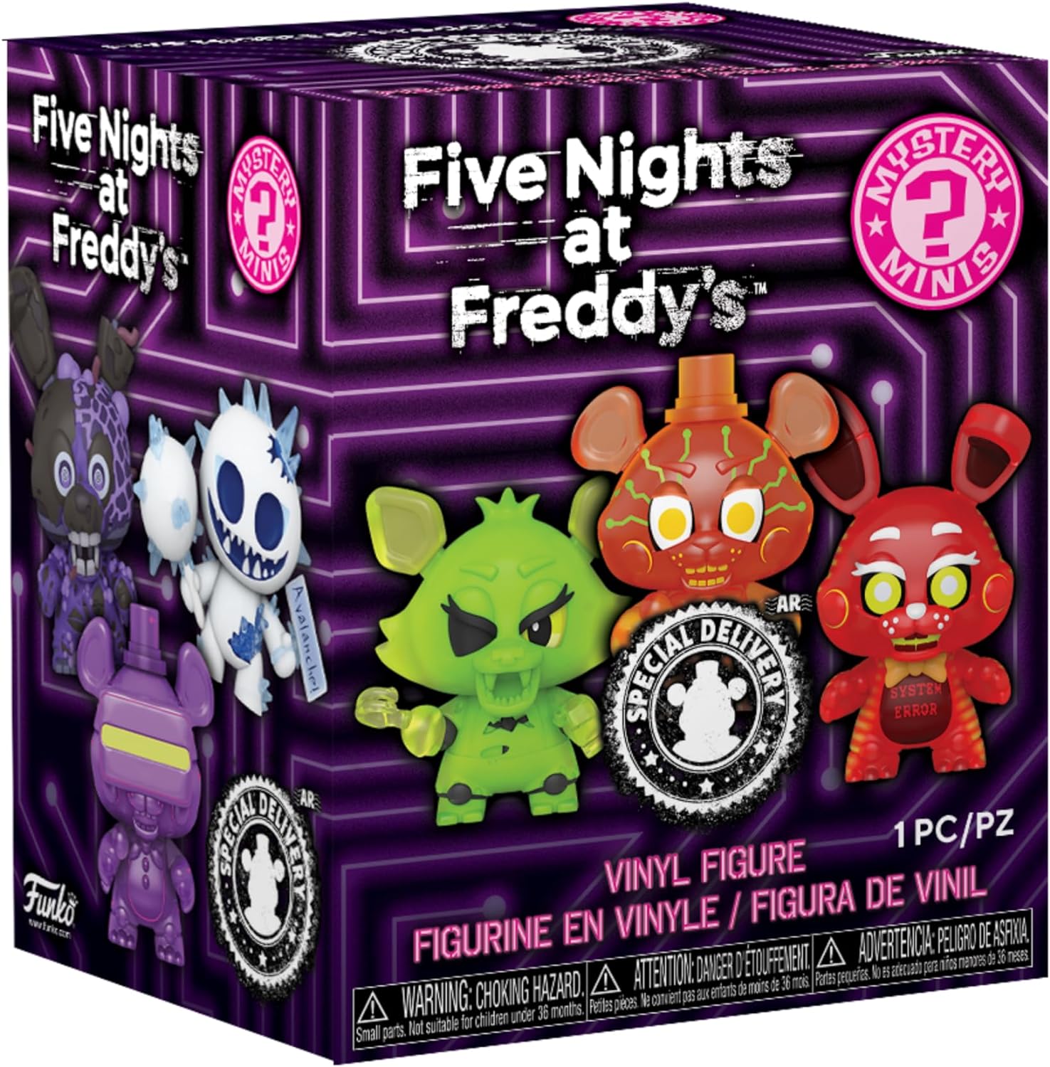 Funko Mystery Min - Five Nights At Freddy's (FNAF) - 1 Of 12 to Collect - Styles Vary - Five Nights At Freddy's - Collectable Vinyl Figure - Gift Idea