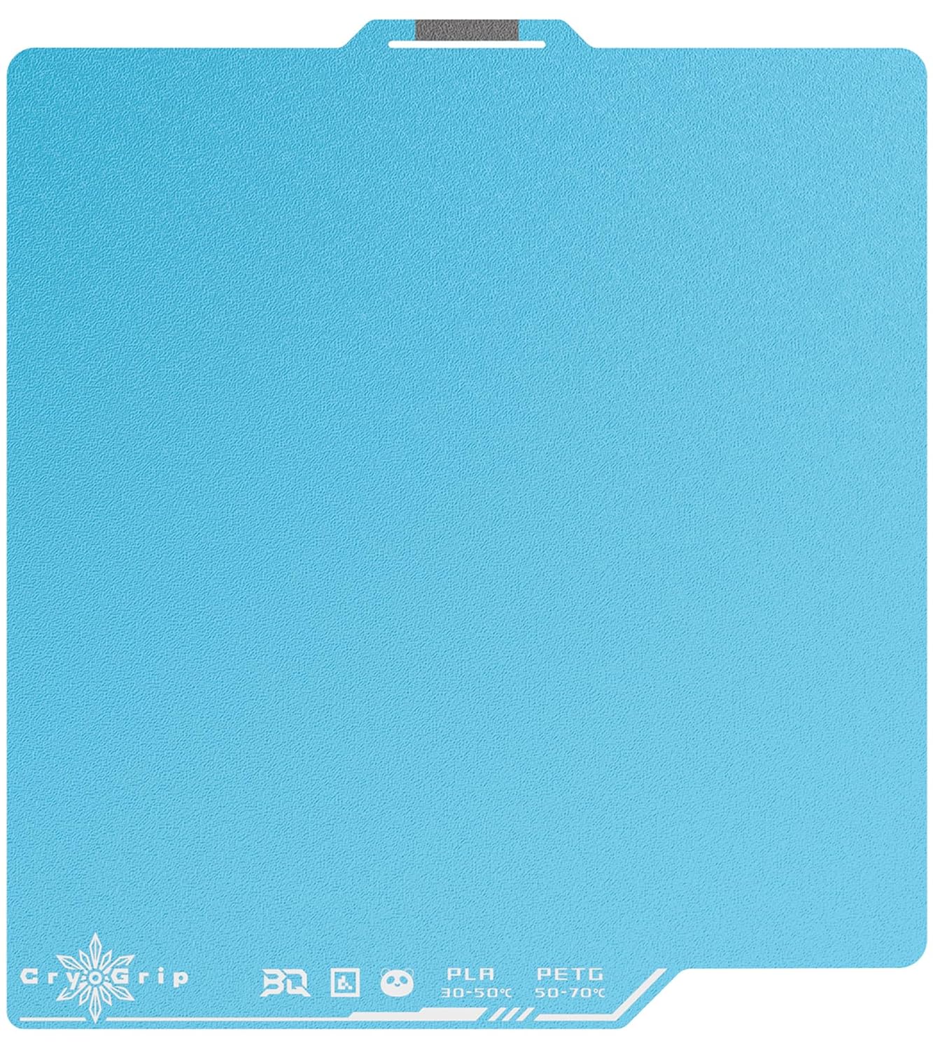 BIQU Cryogrip Pro Frostbite Panda Build Plate 257x257MM for Bambu-Lab P1P, P1S, X1C, X1E, A1 3D Printer