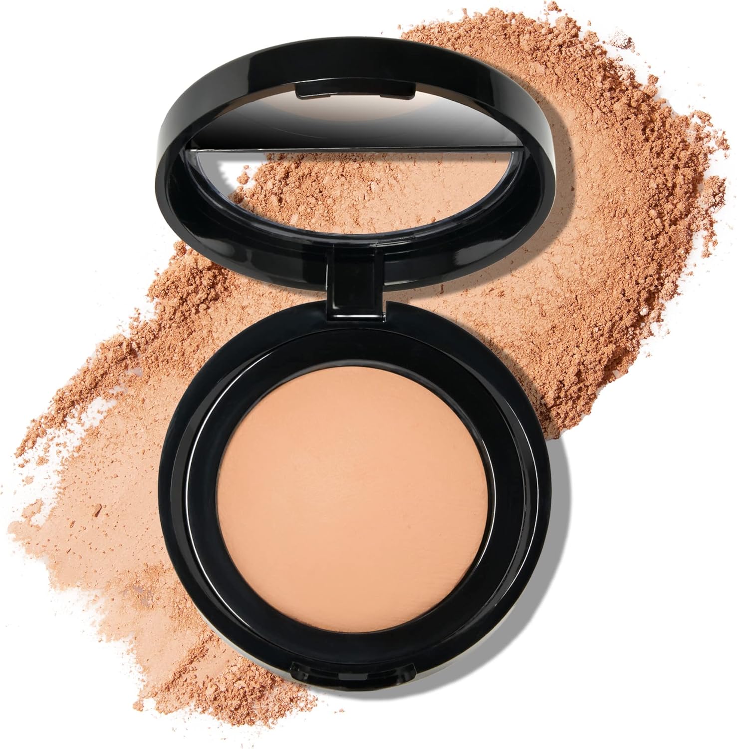 LAURA GELLER NEW YORK Baked Blurring + Setting Powder, Translucent Makeup Powder for a Soft Focus Finish, Minimizes Fine Lines and Pores, Light/Medium