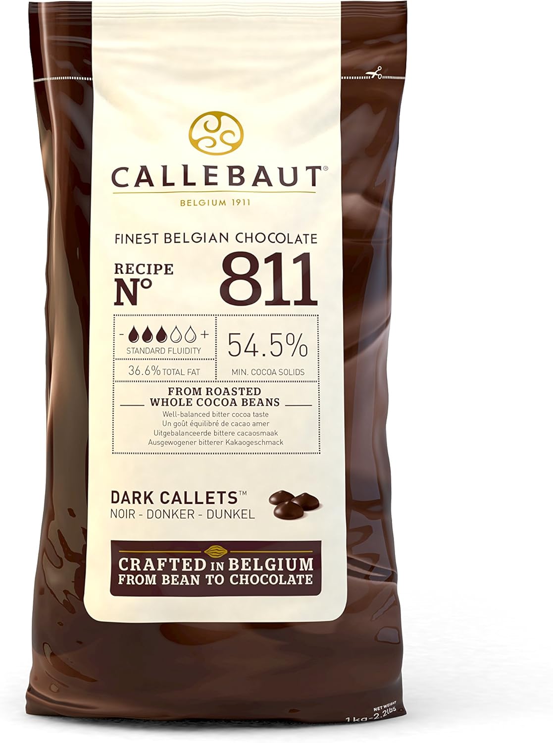 Callebaut Select Dark Chocolate Baking Callets 1 kg