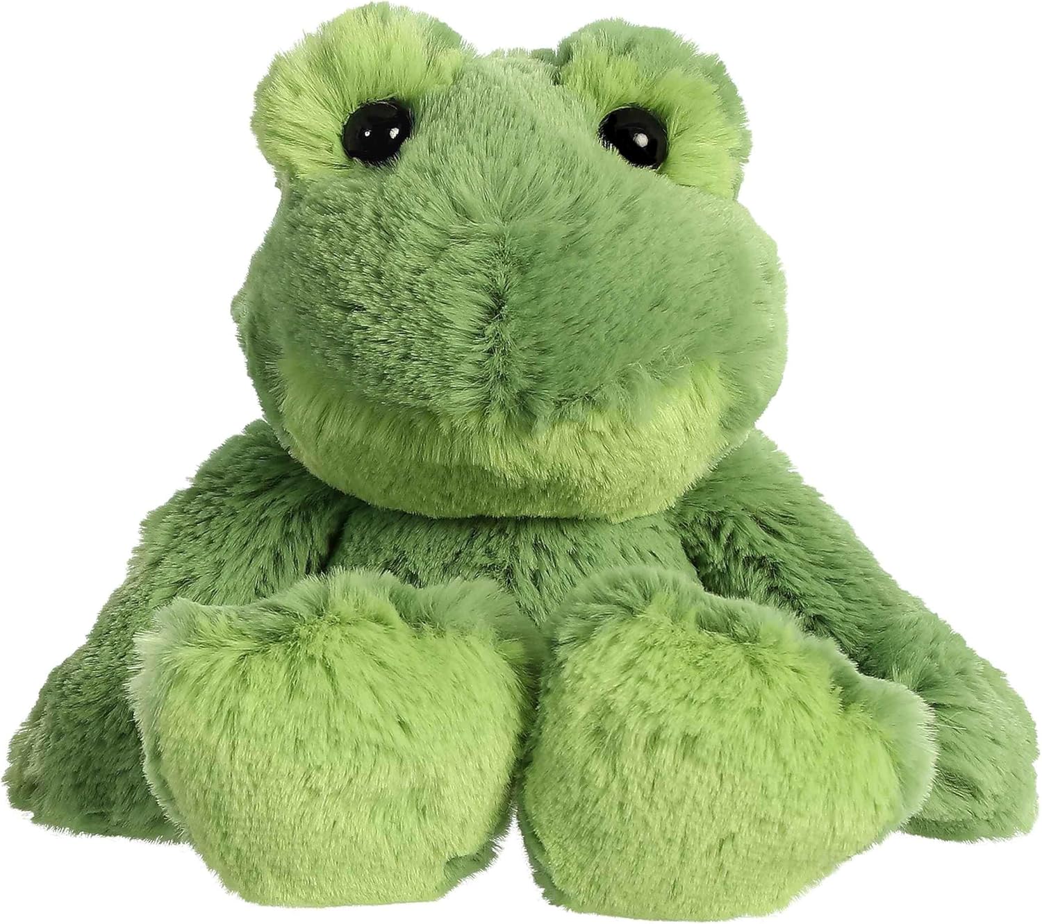 Aurora® Adorable Mini Flopsie™ Fernando Frog™ Stuffed Animal - Playful Ease - Timeless Companions - Green 8 Inches