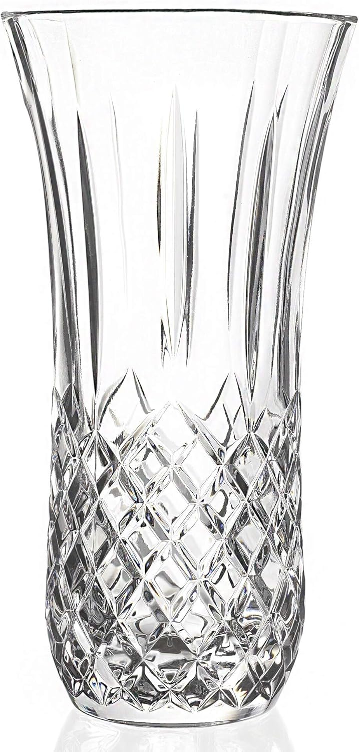 Lorren Home Trends 11.5" Vase from The RCR Opera Collection, Clear, Medium (8"-15") (256190)