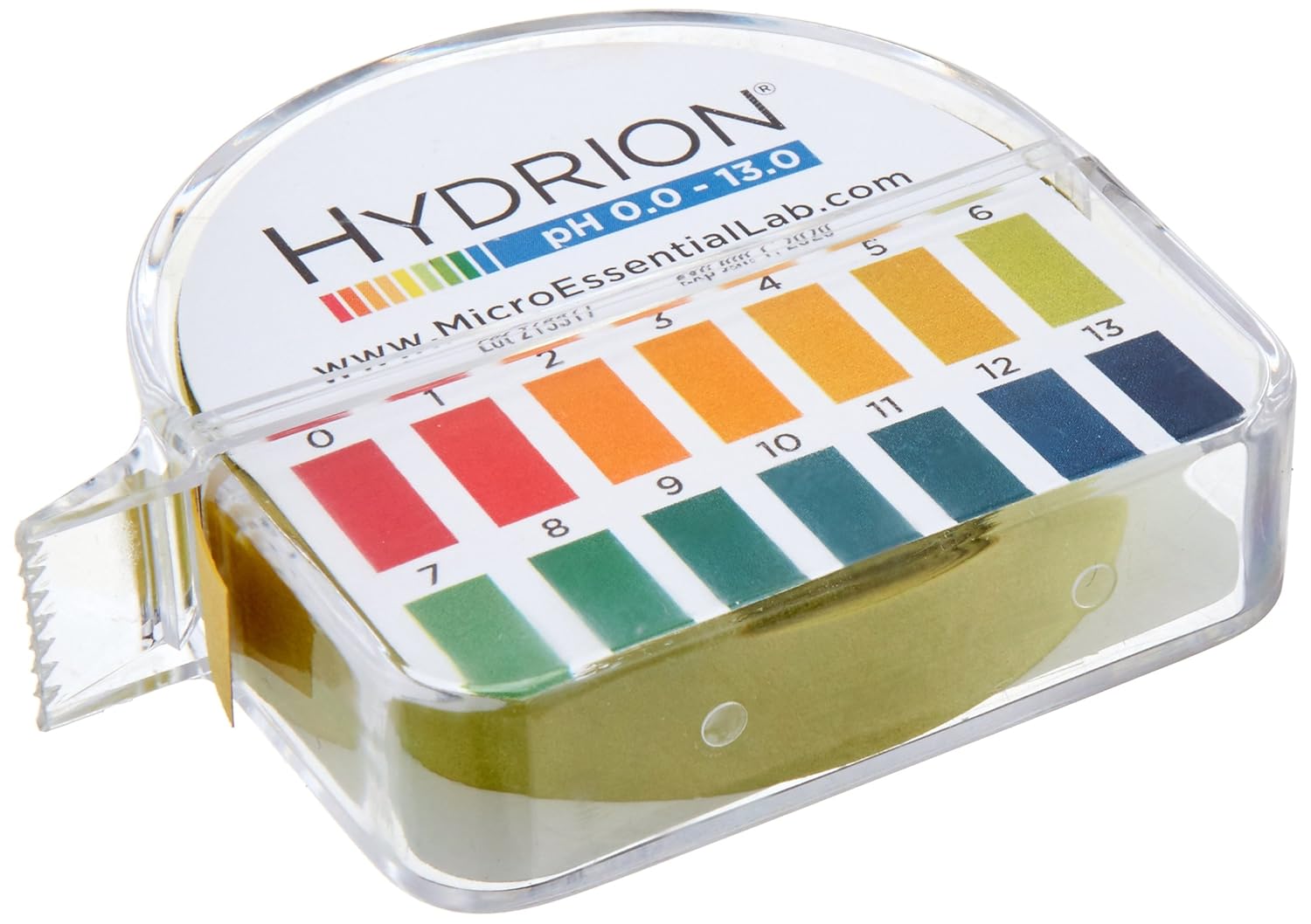 5920024 pHydrion 0 to 13 pH Jumbo pH Papers, Range 0 to 13, 50 Ft/Roll