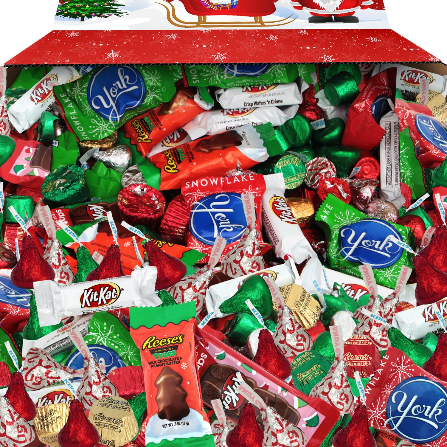 Chocolate Candy Variety Pack - Candy Individually Wrapped, Ideal for Treats, Perfect Chocolate Candy for Stocking Stuffers and Special Moments 5 Pound