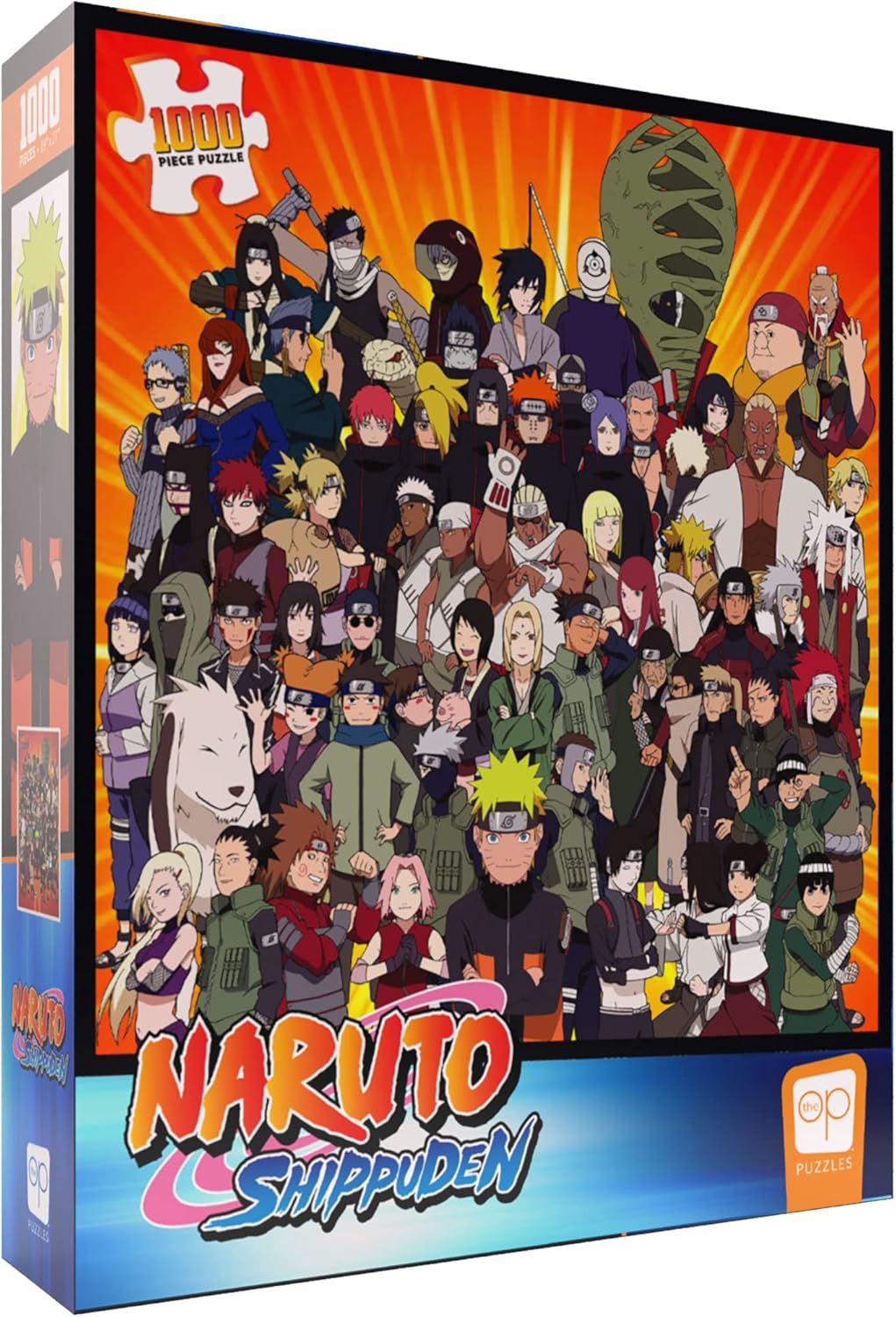 Naruto “Never Forget Your Friends” 1000 Piece Jigsaw Puzzle | Collectible Puzzle Featuring Artwork of Naruto Uzumaki & Characters from The Anime Show | Officially-Licensed Naruto Merchandise