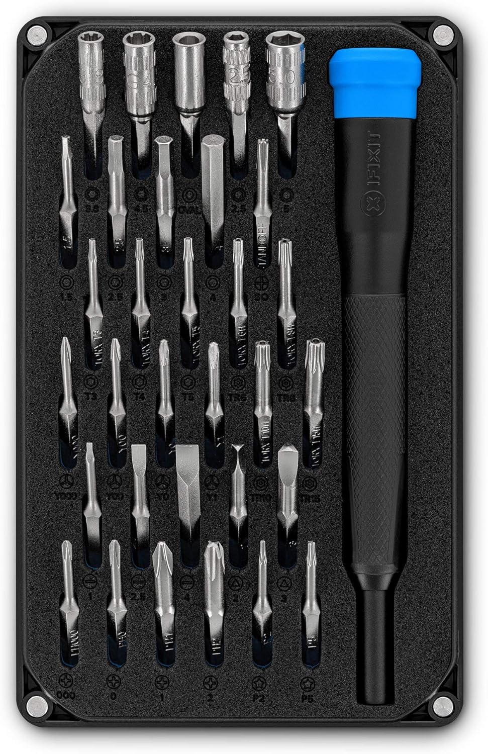 iFixit Moray Driver Kit - 32 Precision Bits for Smartphones, Game Consoles & Small Electronics Repair