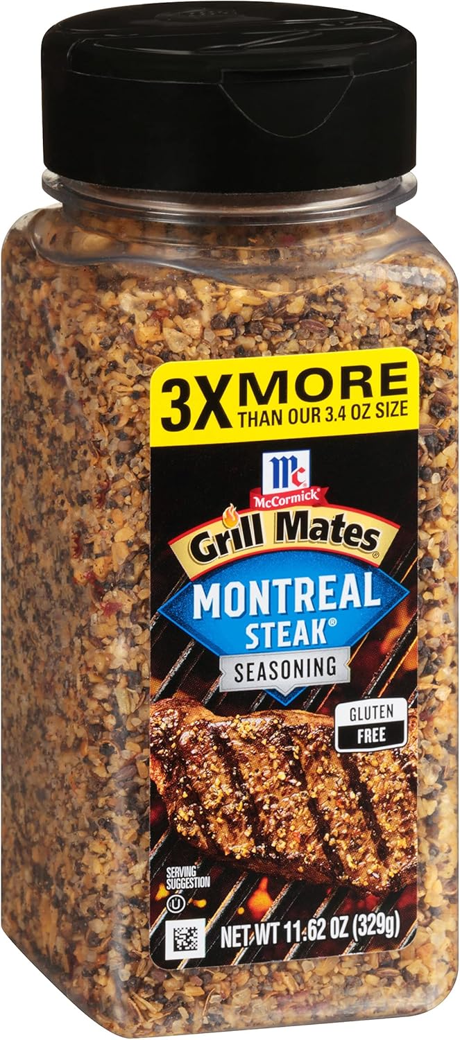 McCormick Grill Mates Montreal Steak Seasoning (Gluten-Free) 329g