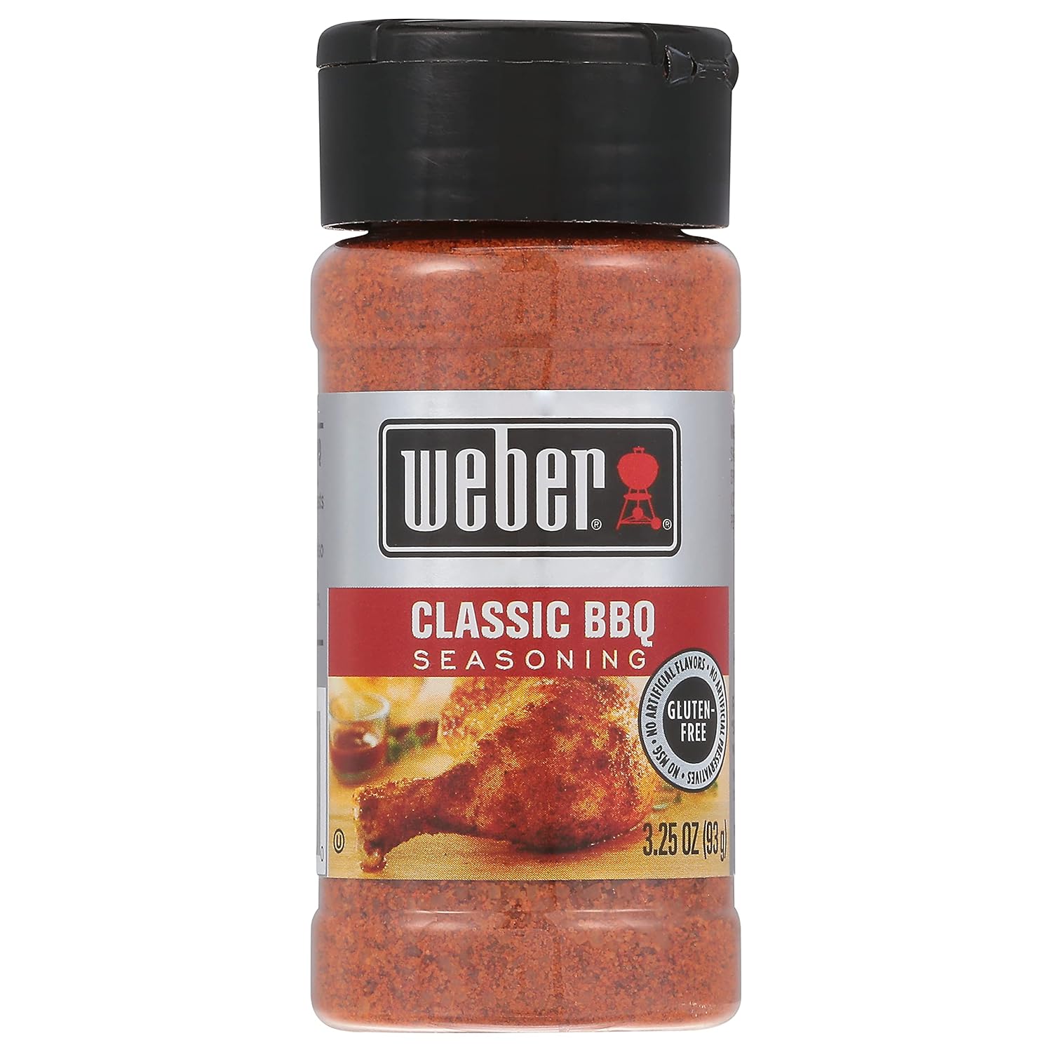 Weber Classic BBQ Seasoning, 3.25 oz