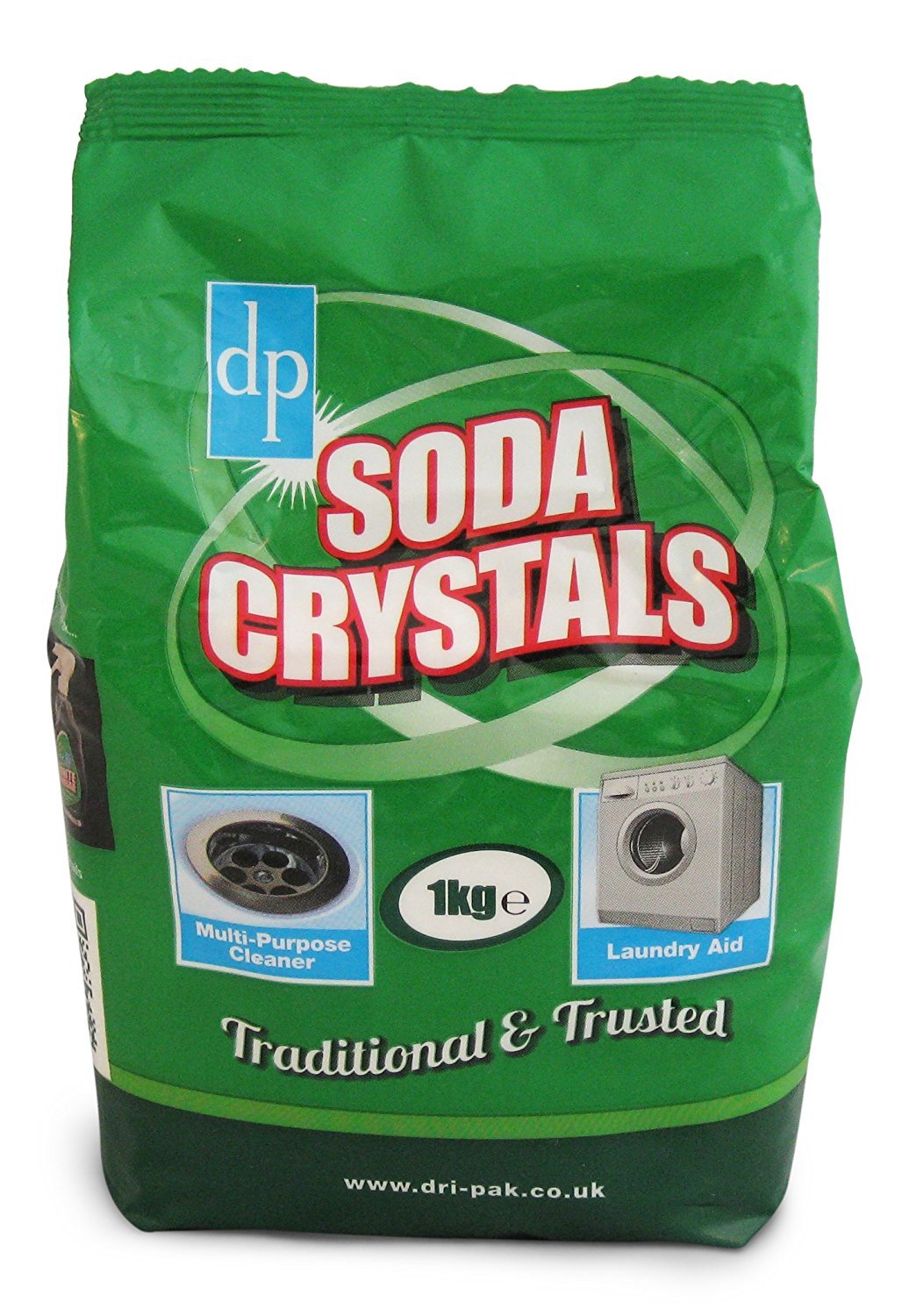 Dri-Pak Soda Crystals (1kg / 2.2 lb Bag)