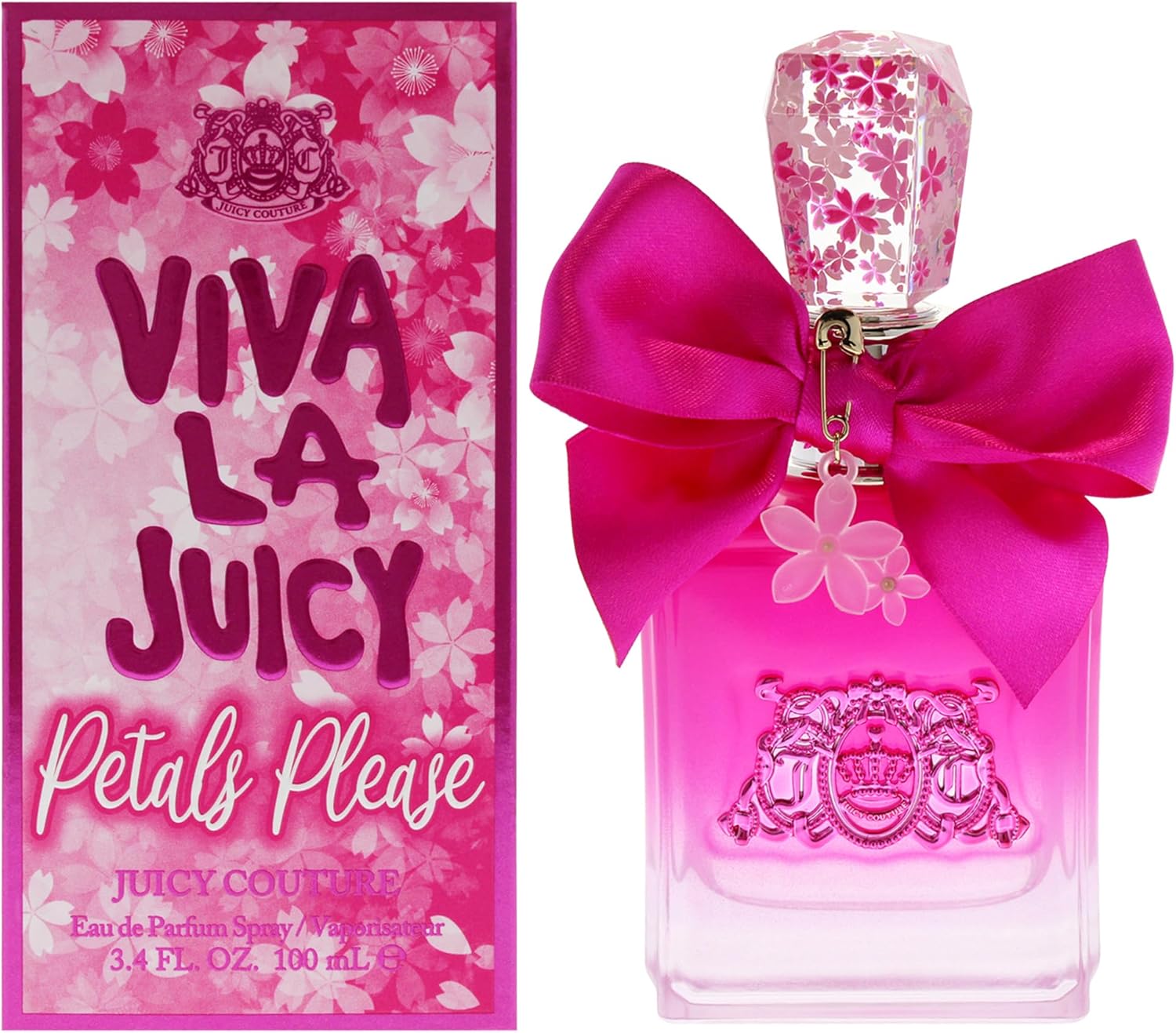 Juicy Couture Viva La Juicy Petals Please Eau de Parfum Spray, 100ml, perfume for women
