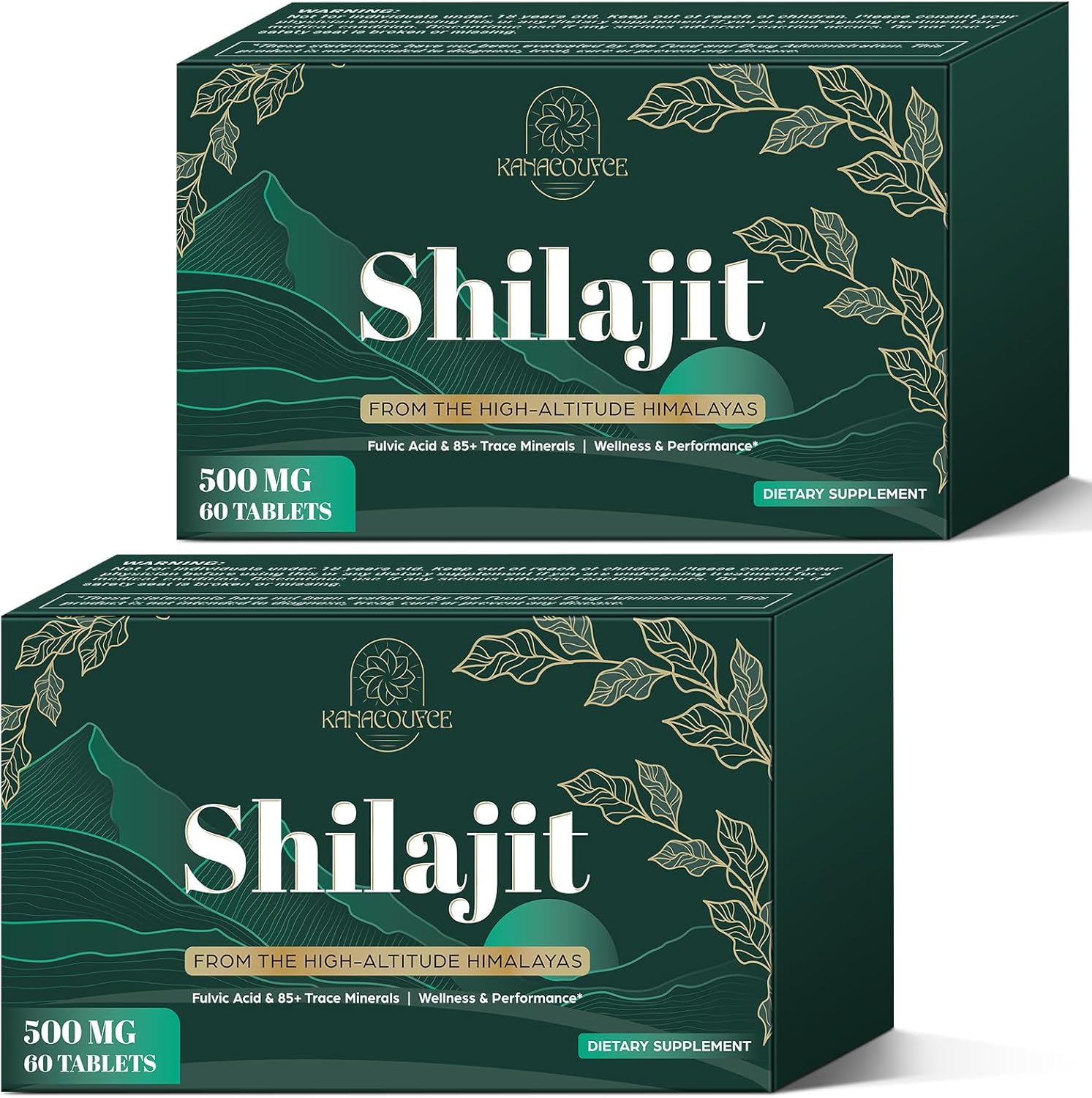 30,000 MG Shilajit Tablets, Shilajit Himalayan Organic, with Fulvic Acid & 85+ Trace Minerals, More Effective Than Shilajit Resin & Capsules, Shilajit for Men & Women, with Lab Test. 120 Count.