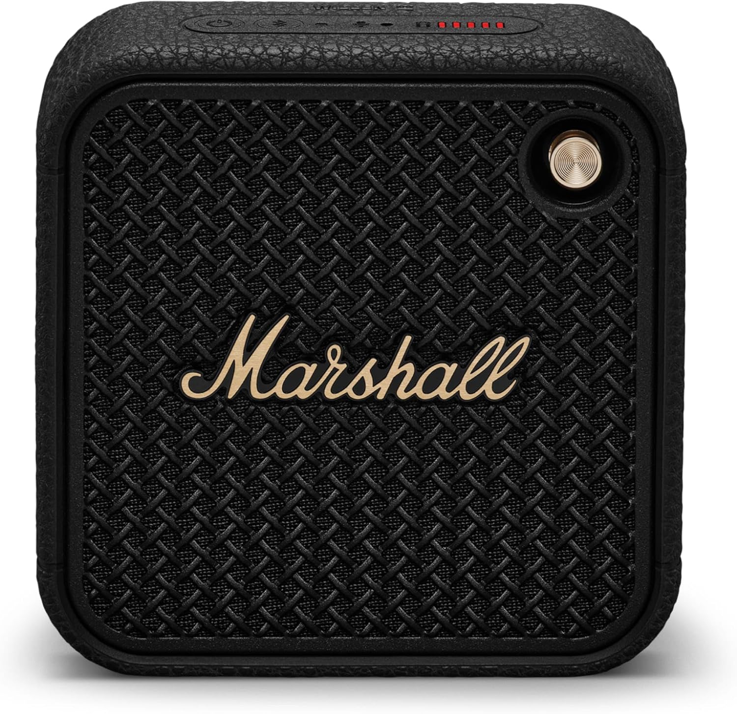 Marshall Willen II Bluetooth Speaker, Wireless, 17+ Hours Playtime, Water-Resistent IP67, Quick Charge - Black