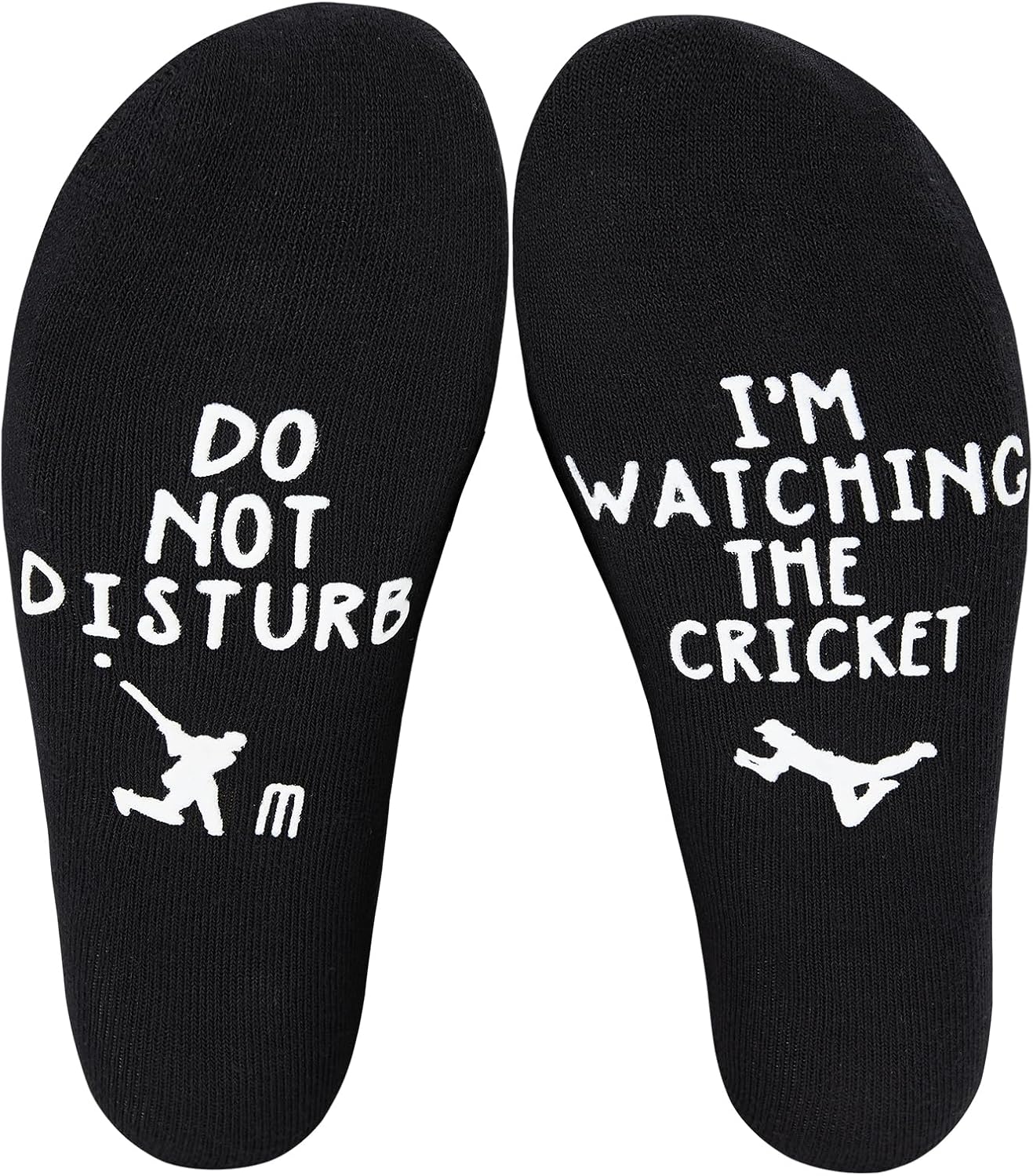 Poshzone Personalised cotton Cricket socks, novelty gift idea,Father's Day,Birthday, gift for him, stocking filler