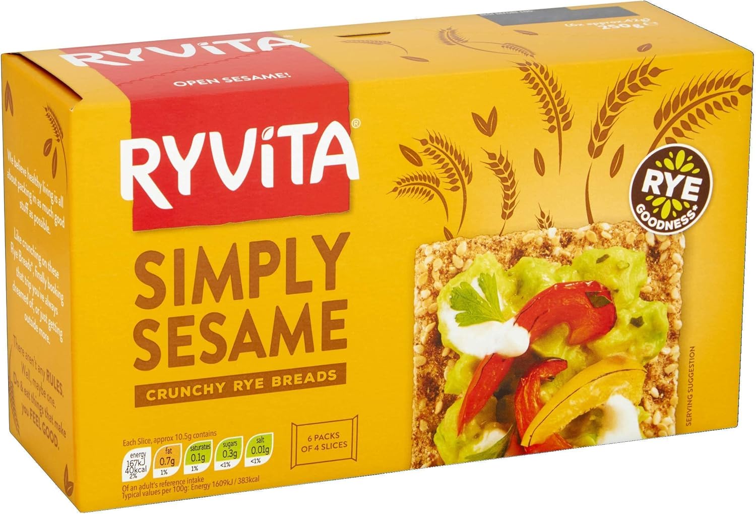 Ryvita Crispbread Sesame